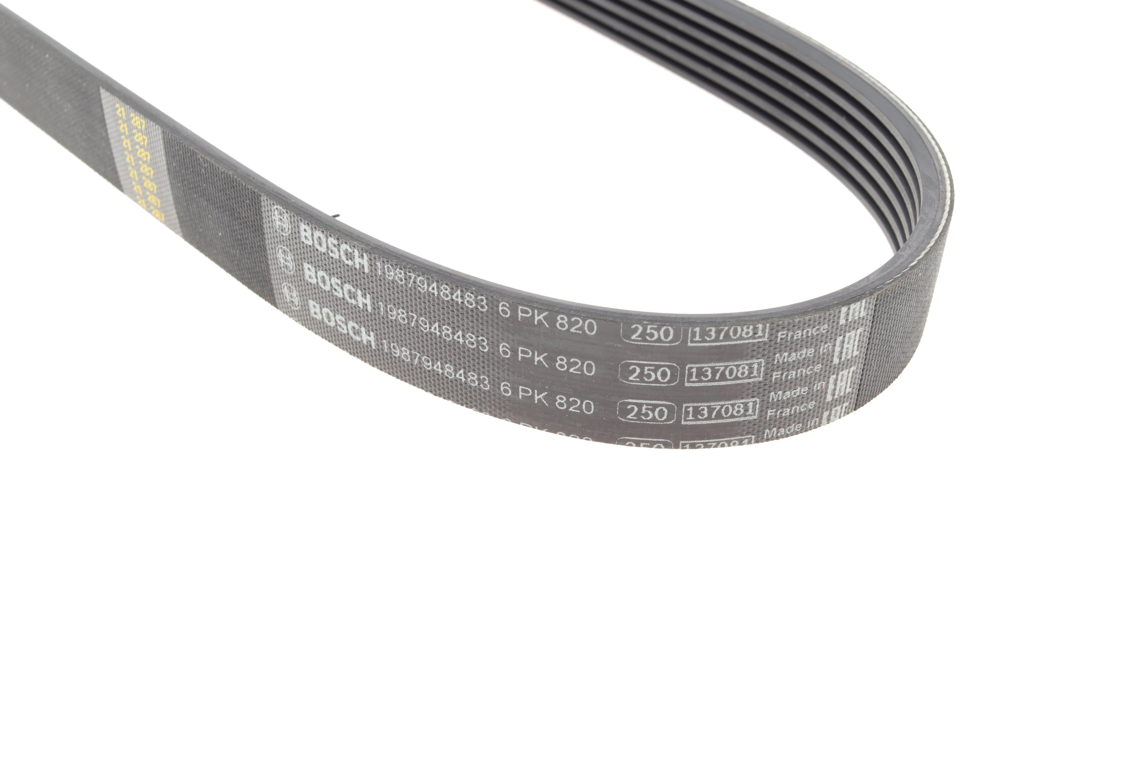 Ремінь генератора VW Polo/Skoda Fabia 1.4/1.9TDI 05-/Nissan Almera/Primera 1.5-1.8 00-08 (6PK820)