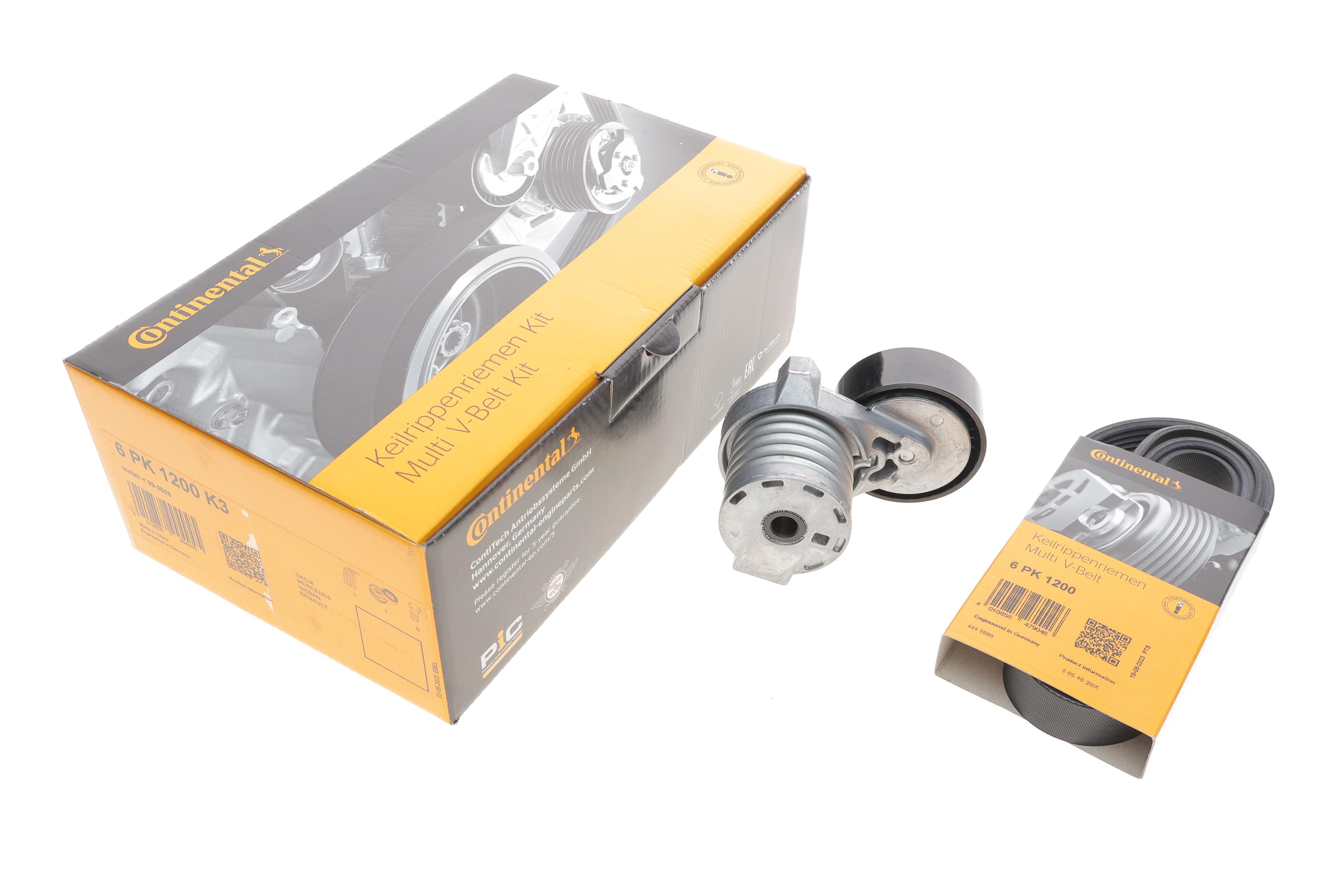 Комплект ременя генератора Renault Kangoo 1.5dCi 09-