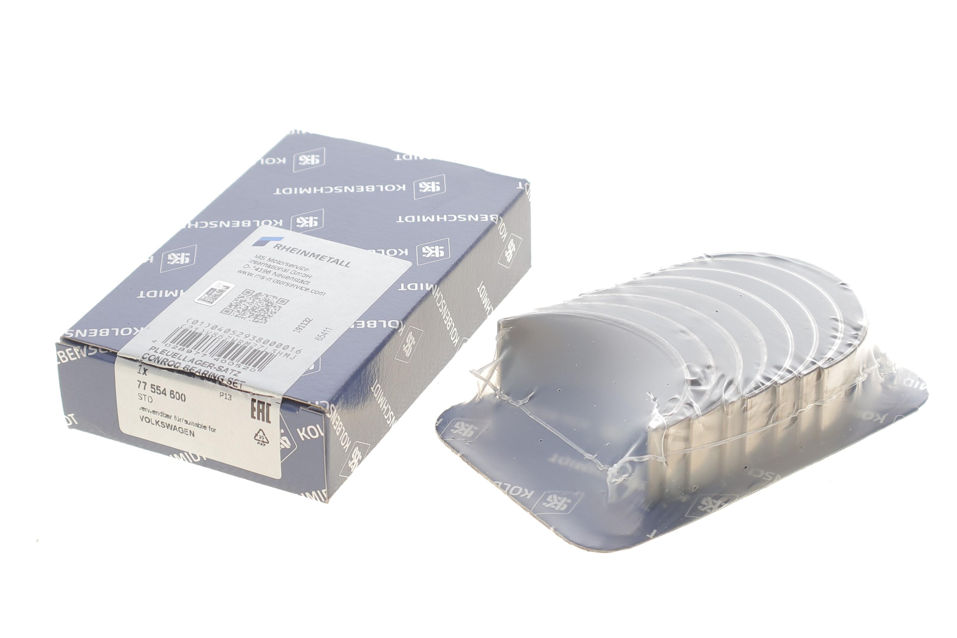 Вкладиші шатунні VW Caddy 1.9TDI 03- (STD)