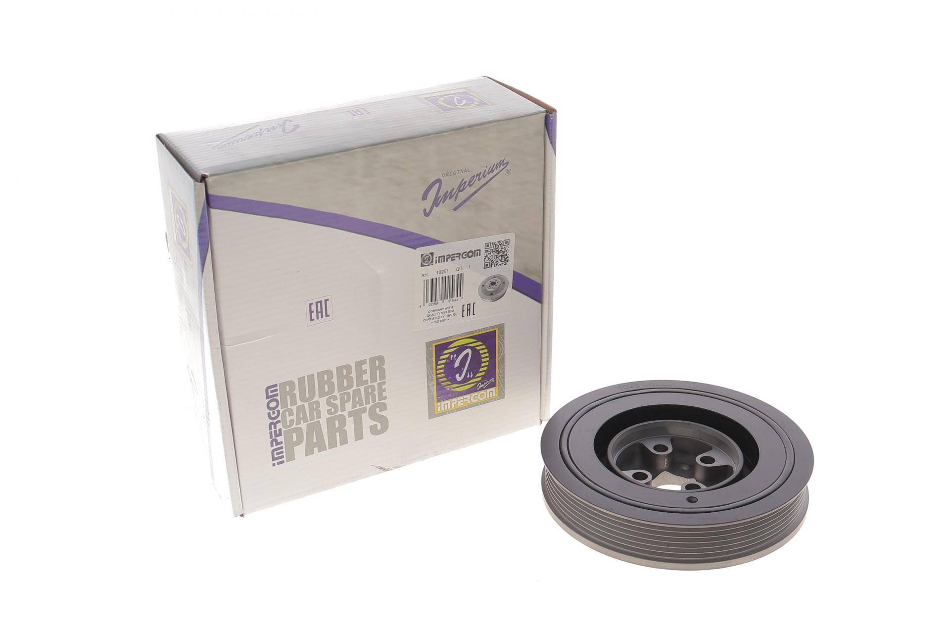 Шків колінвалу VW Caddy II/T4 1.9TDI 90-04 (6PK) d=159.5mm