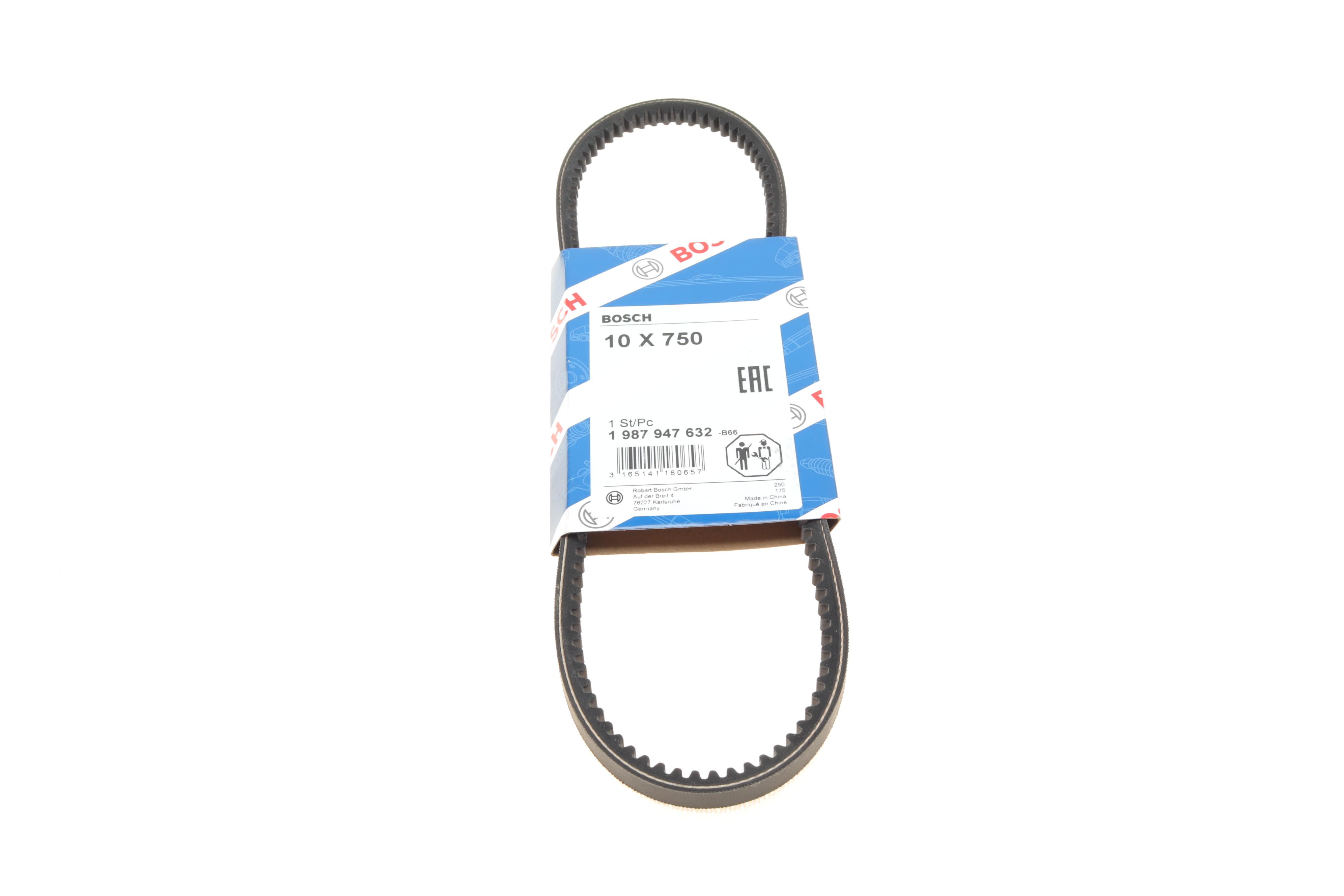 Ремінь генератора клиновий VW Caddy/Golf III/IV/Passat 1.6 91-99