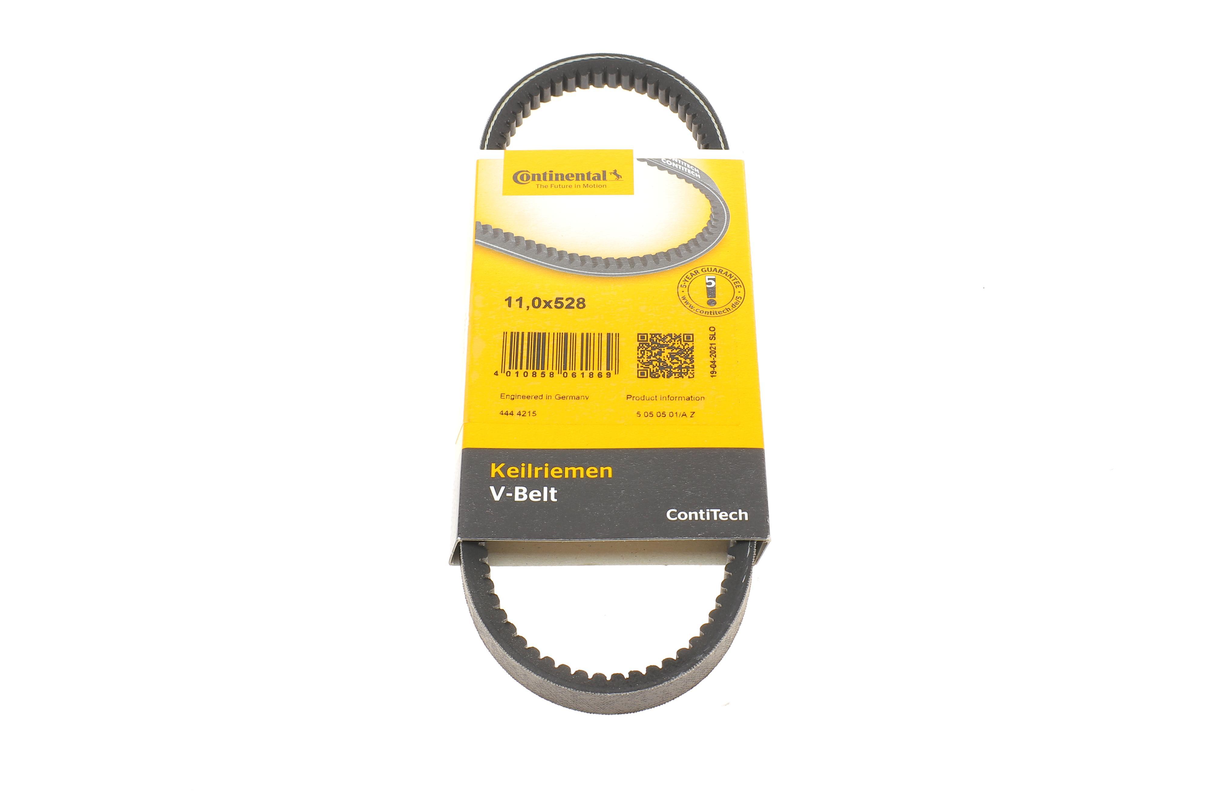 Ремінь генератора Audi A4/A6/VW Passat 1.8T 96-00 (11x528)