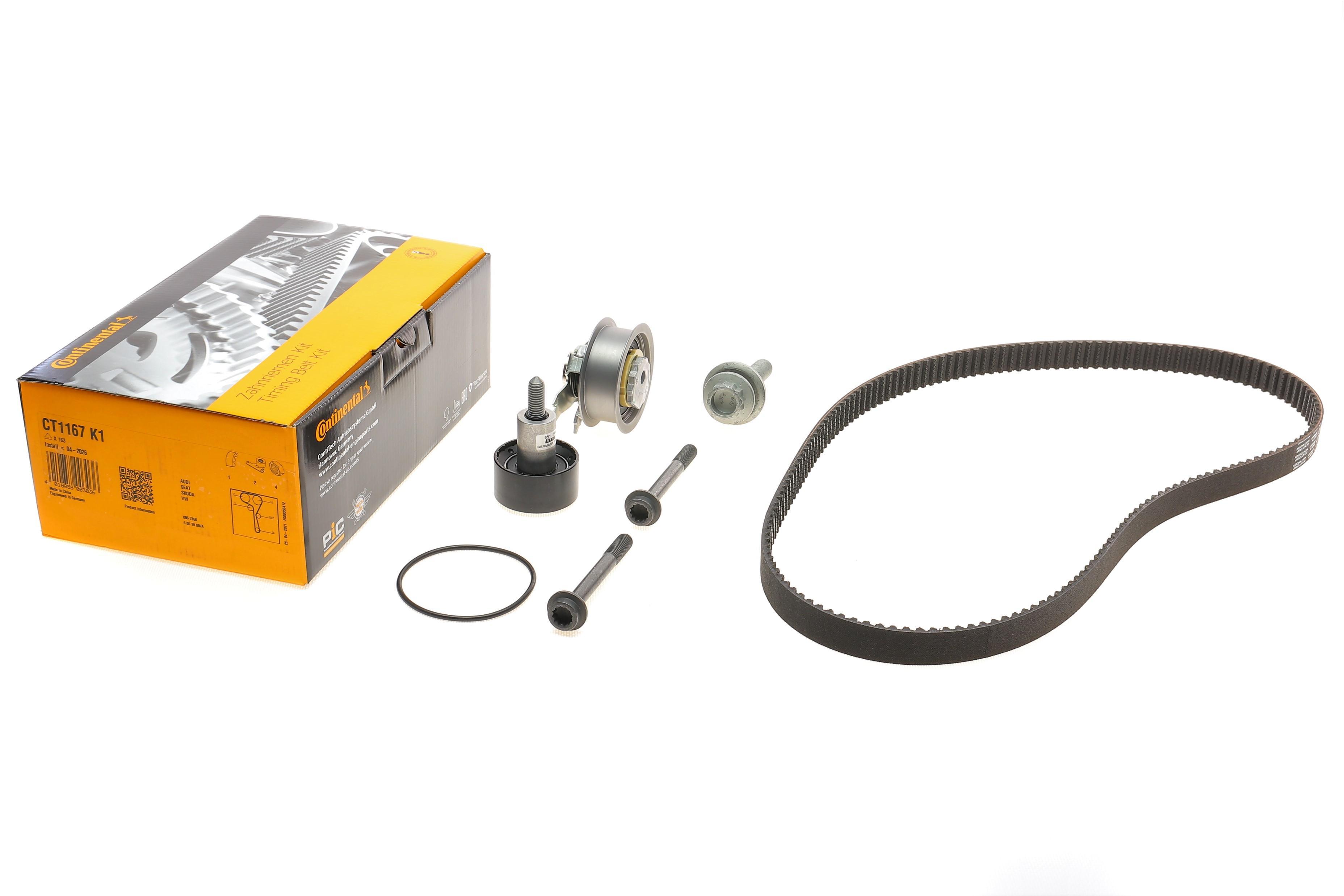 Комплект ГРМ VW Caddy IV 1.2-1.4TSI 15- (20x163z)