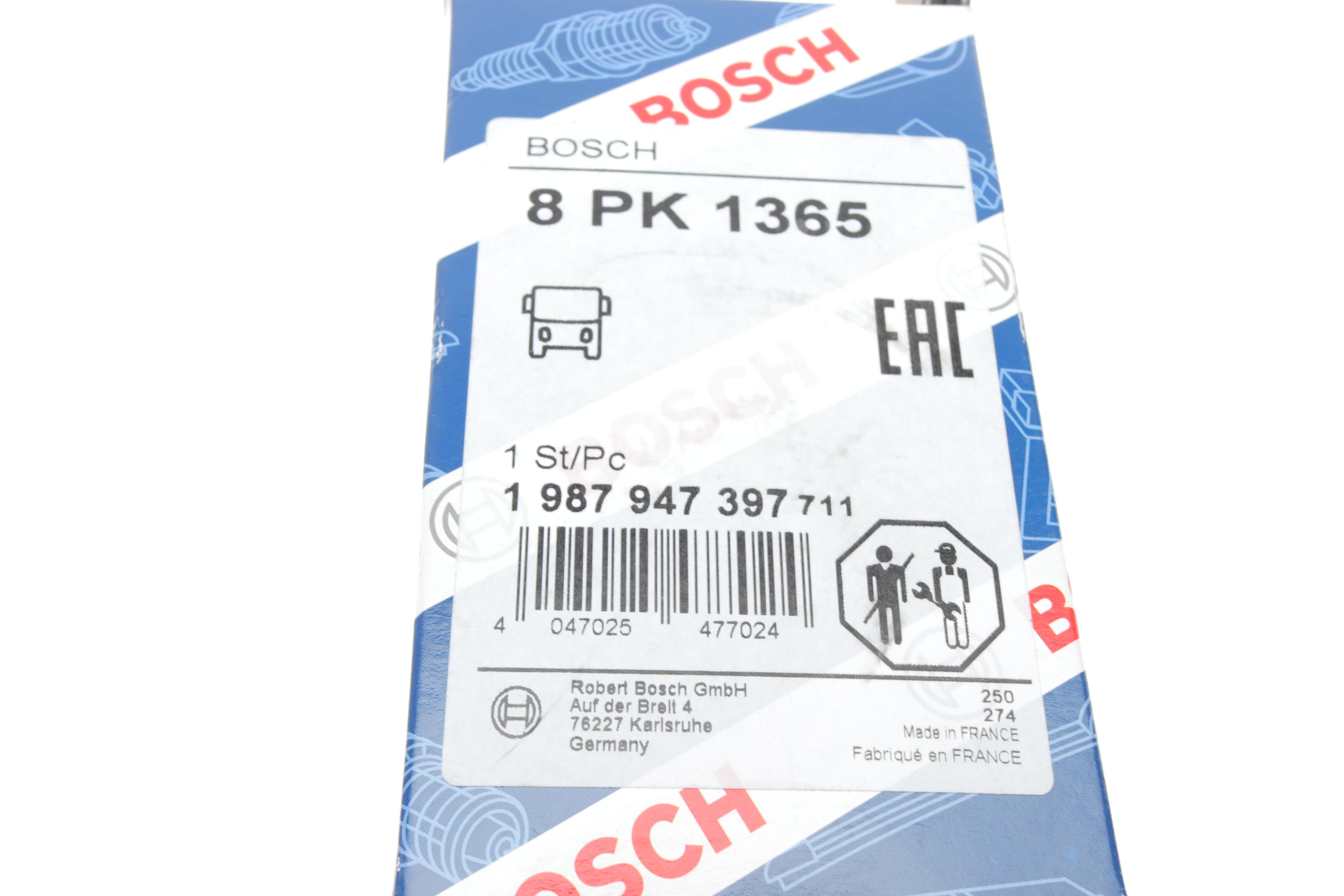 Ремінь генератора MB Atego/Axor/Econic/Cito 98- (8PK1365) (OM900/OM904)