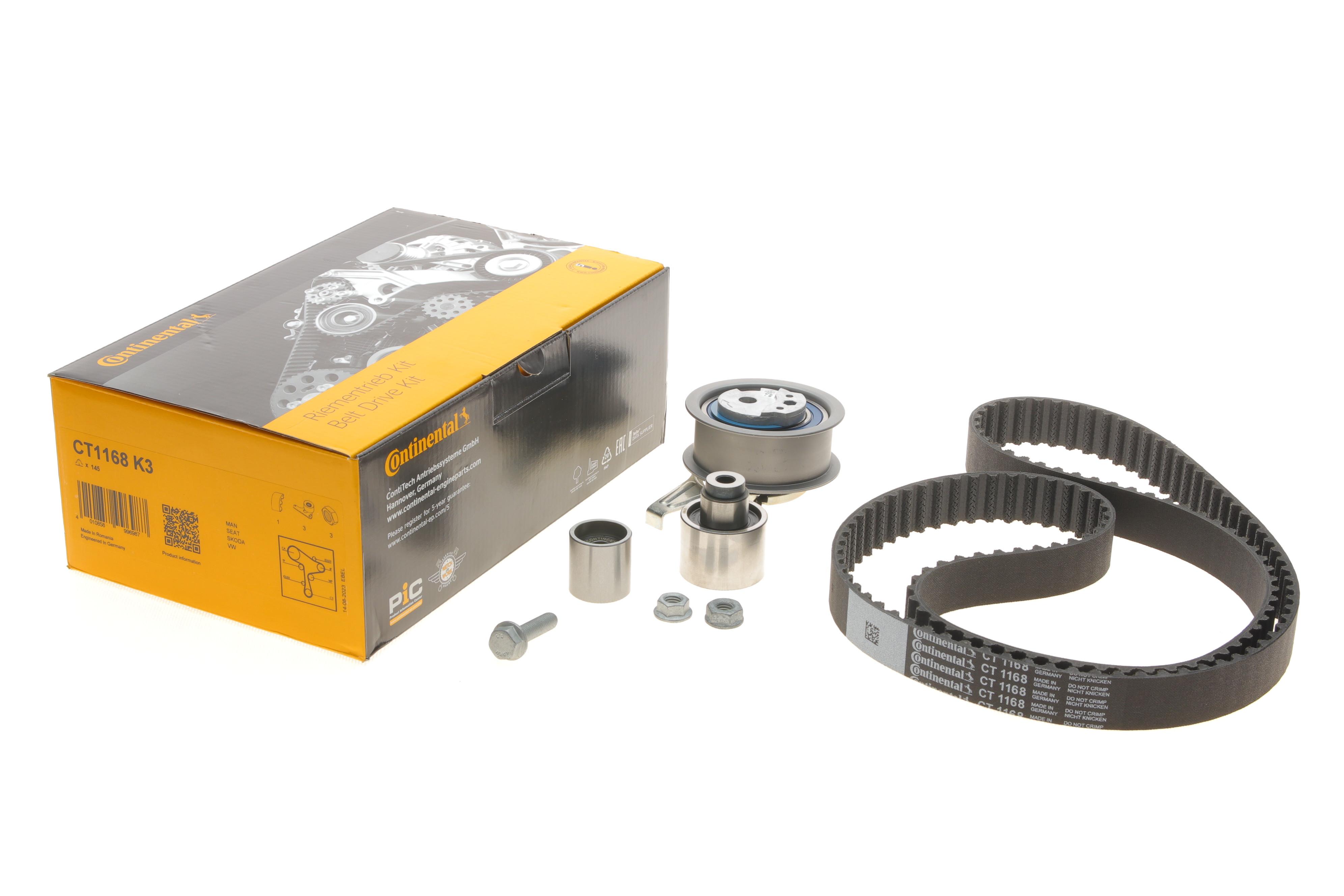 Комплект ГРМ Seat Leon/Skoda Octavia III/VW Golf/T6 1.6TDI 12- (25x145z)