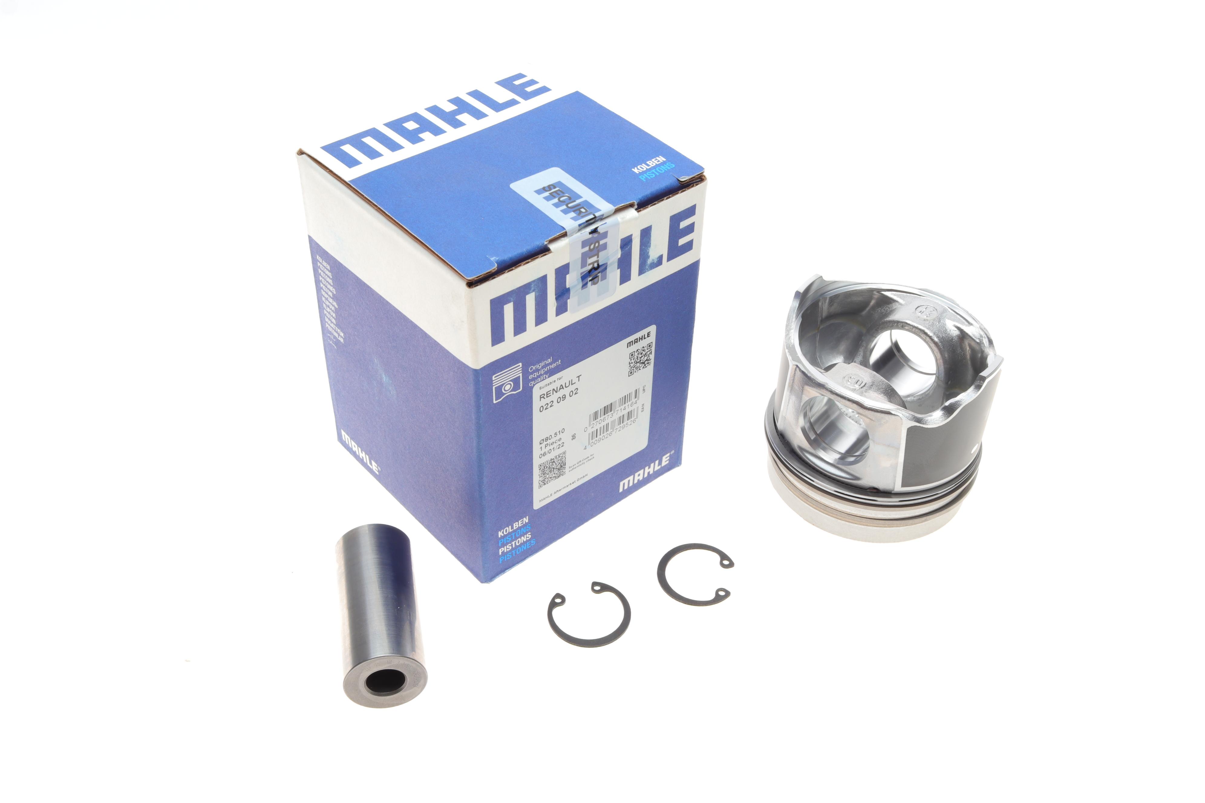 Поршень Renault Megane II/Laguna II 1.9dci 01-07 (80.51mm/+0.5)