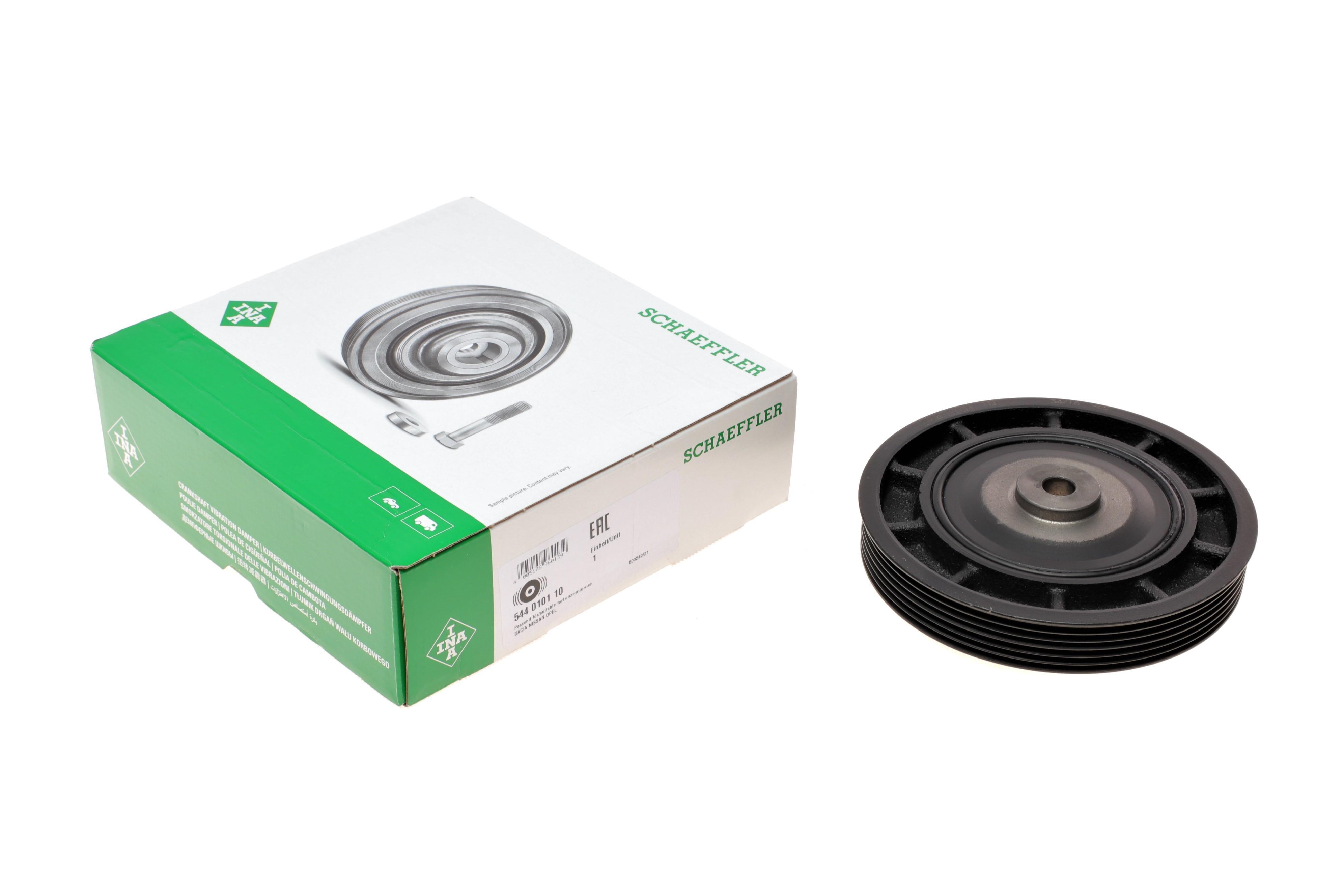 Шків колінвалу Renault Trafic/Master 1.9dCI 01- (6PK),60/74kw, F9Q 760/762 (+AC)