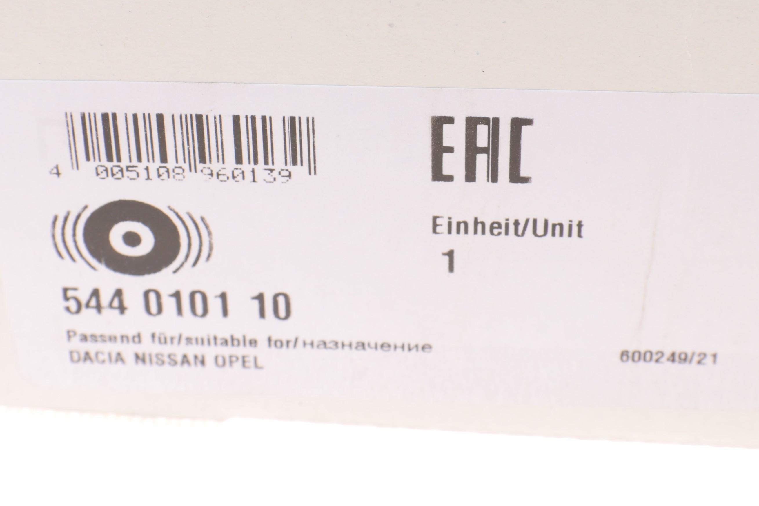 Шків колінвалу Renault Trafic/Master 1.9dCI 01- (6PK),60/74kw, F9Q 760/762 (+AC)