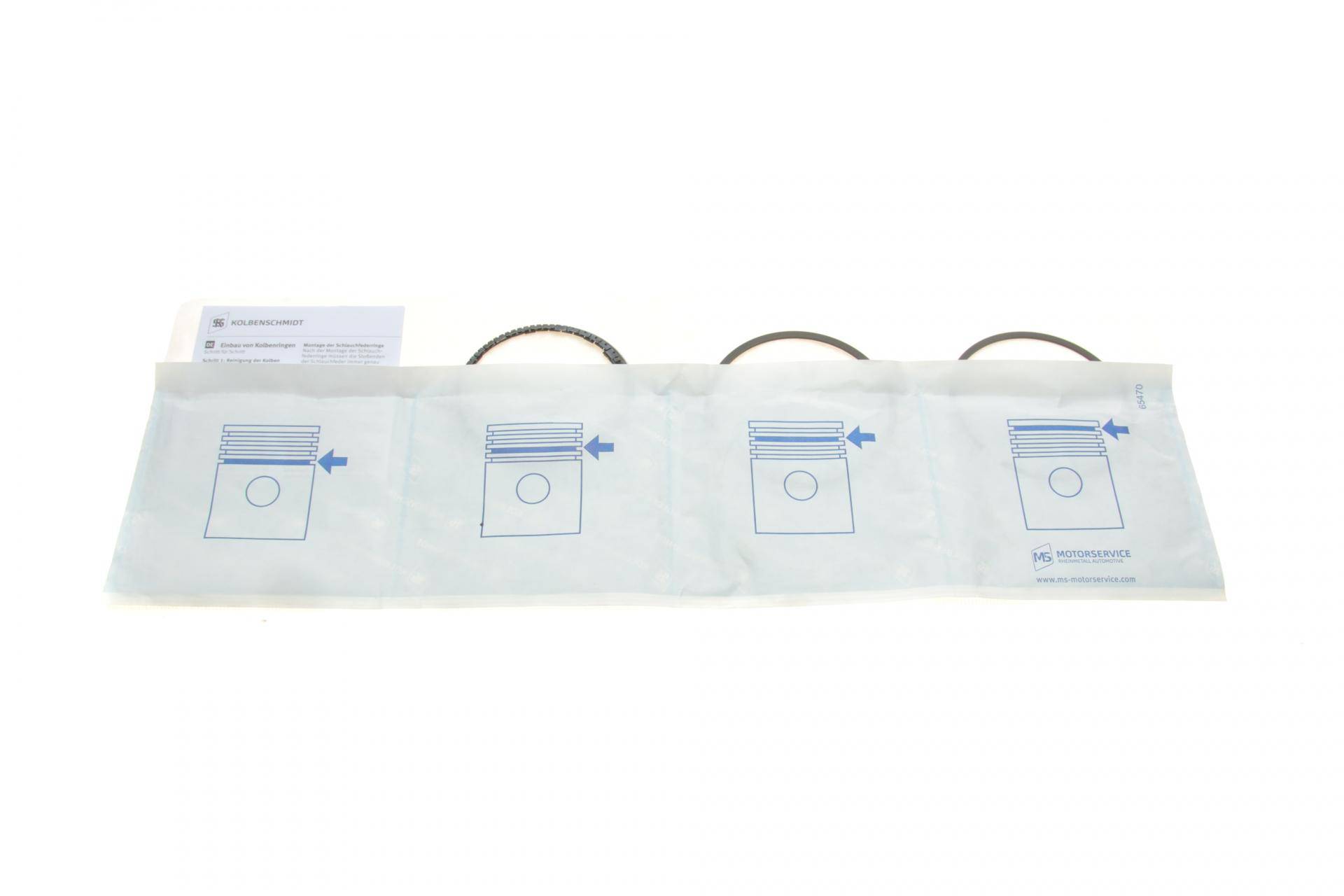 Кільця поршневі Skoda Felicia 1.3 97-02 (75.50mm/STD)