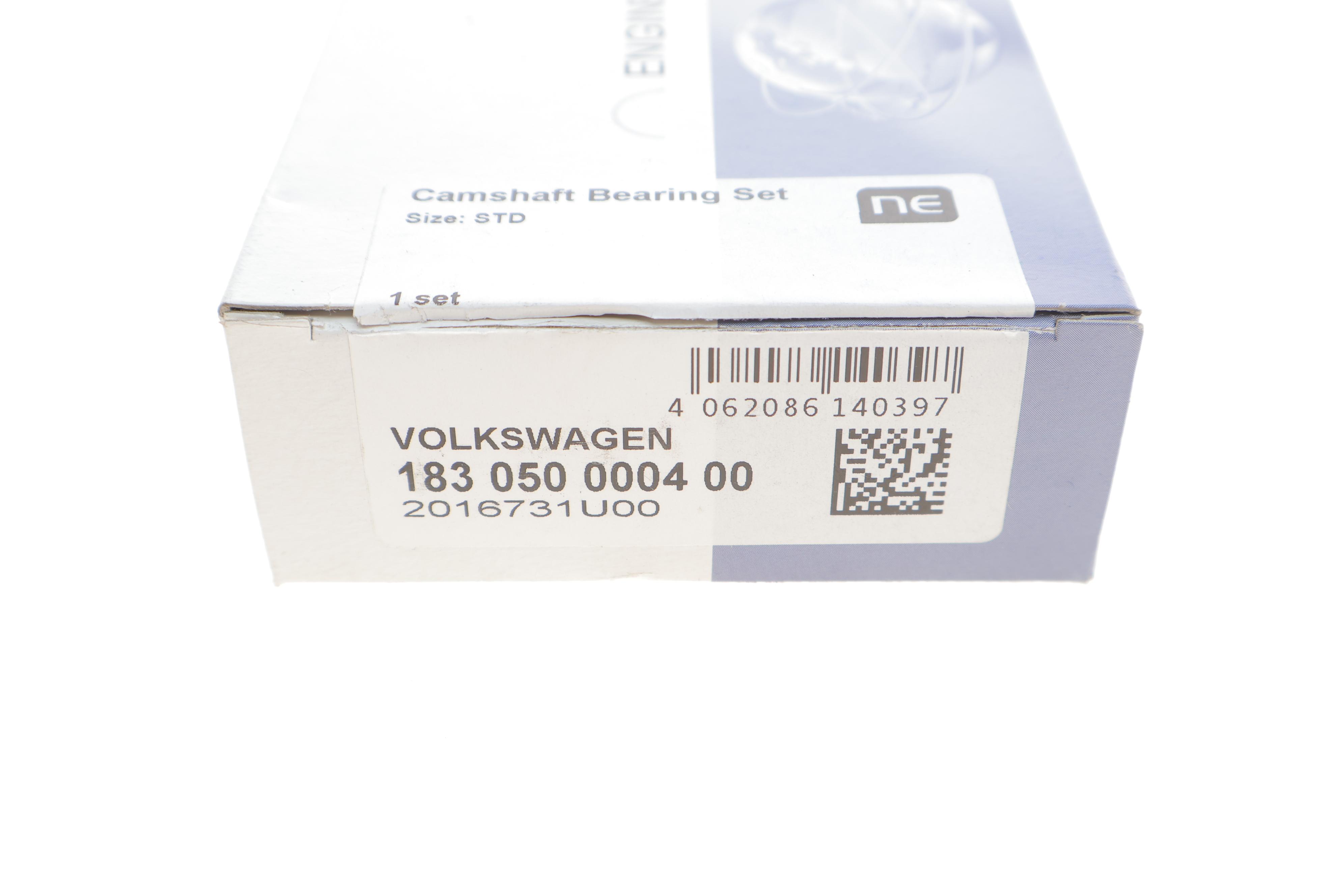 Вкладиші розподільного валу VW Caddy 2.0TDI (STD) = 6350430000