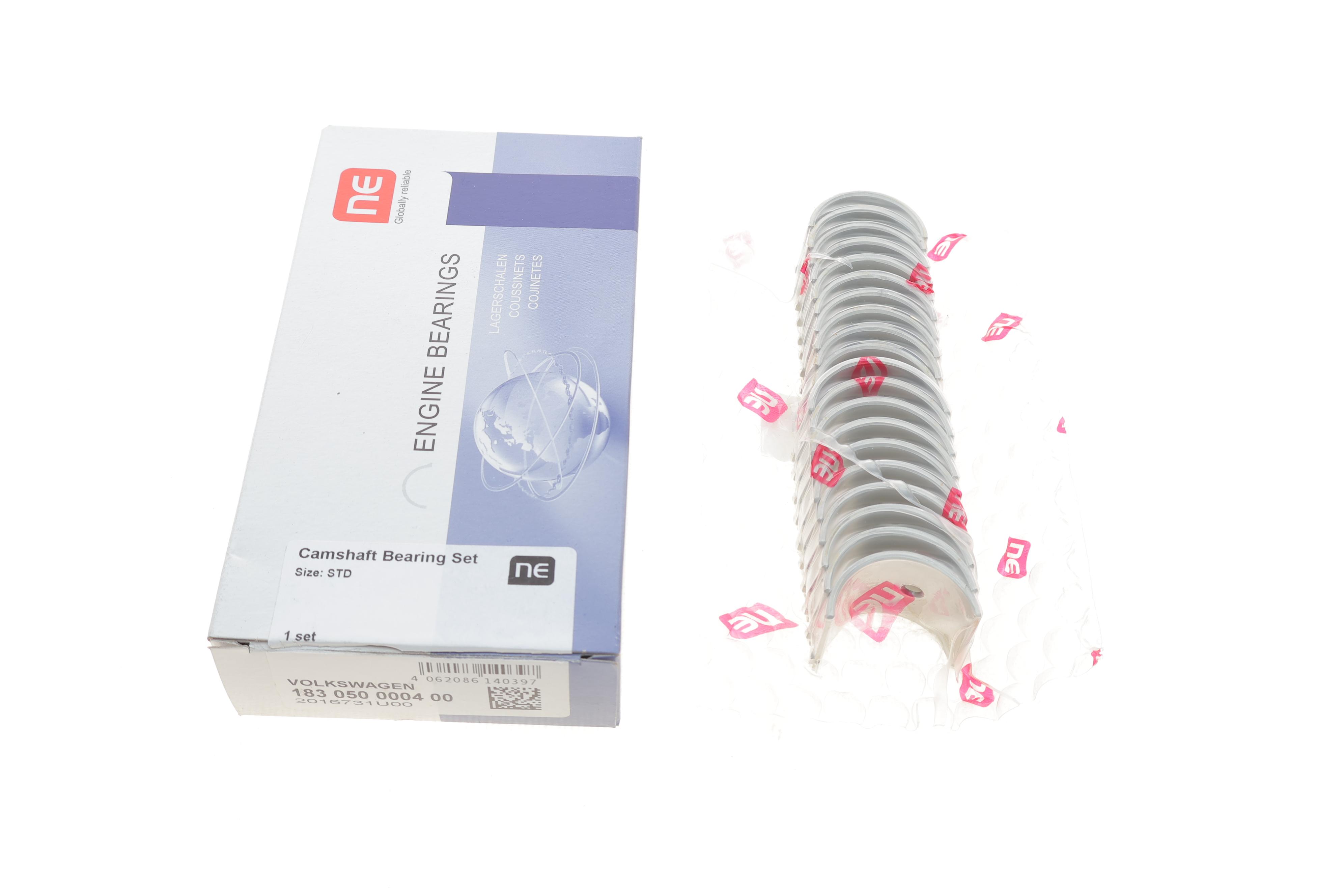 Вкладиші розподільного валу VW Caddy 2.0TDI (STD) = 6350430000