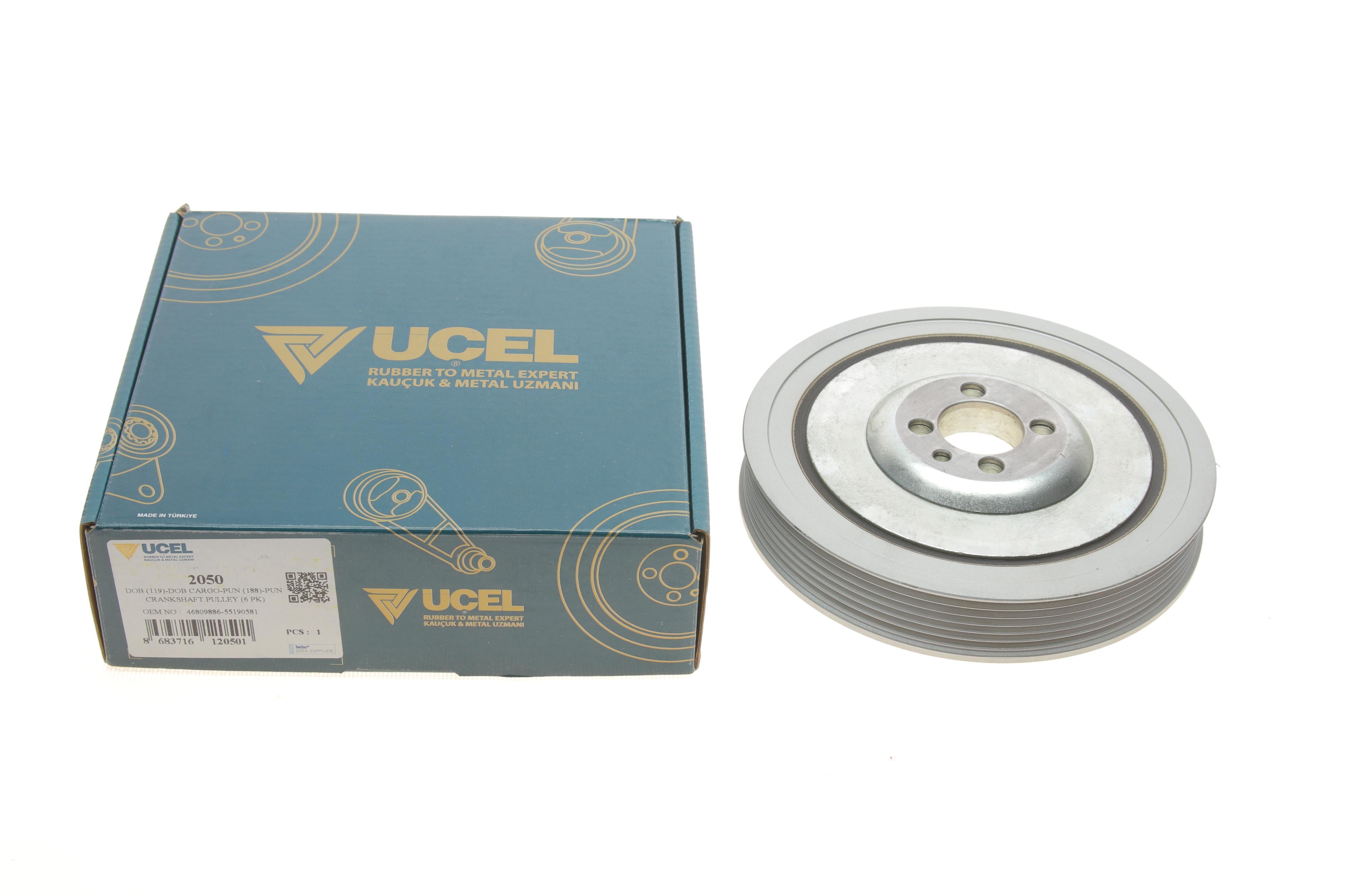 Шків колінвалу Fiat Doblo 1.9D 01-