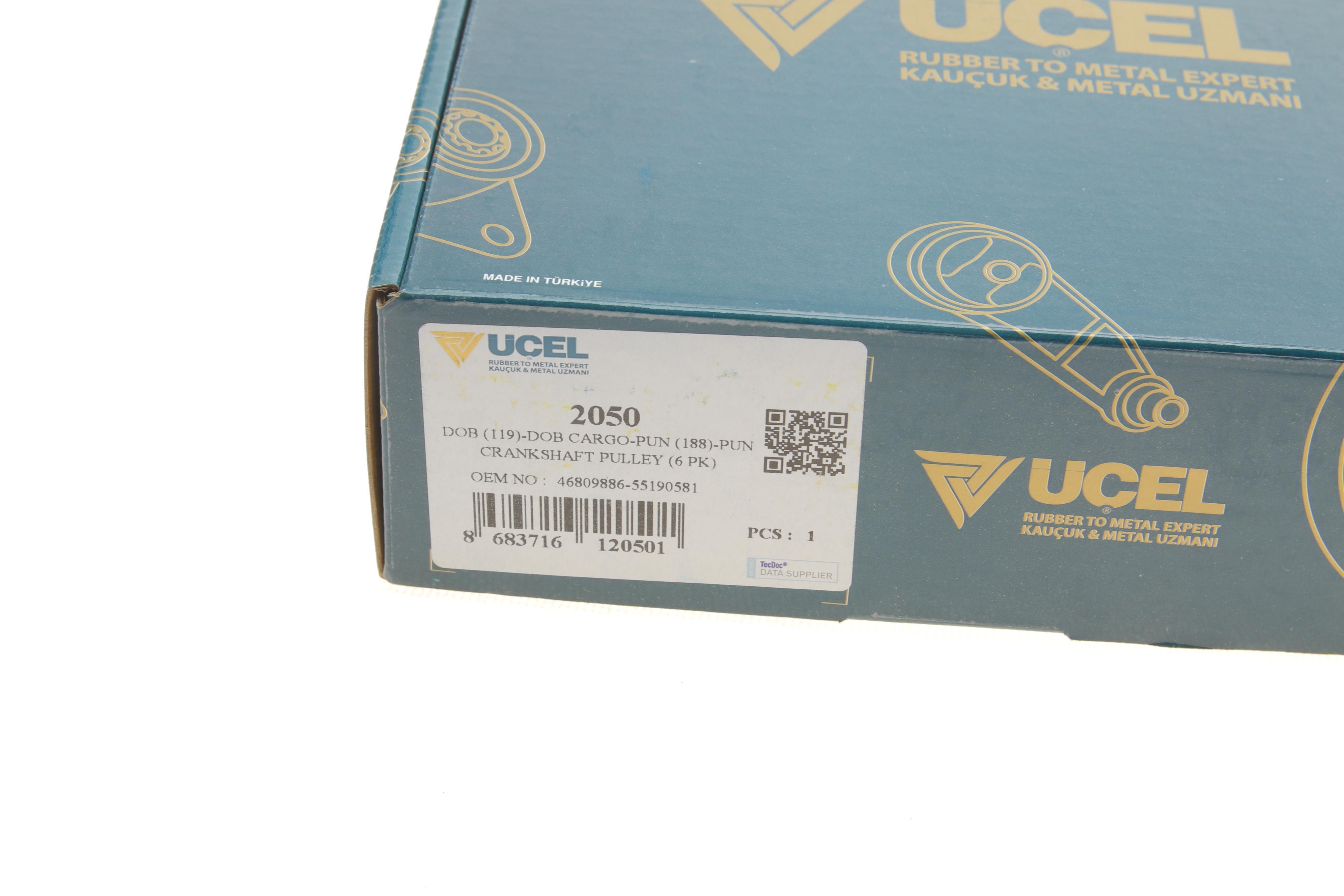 Шків колінвалу Fiat Doblo 1.9D 01-