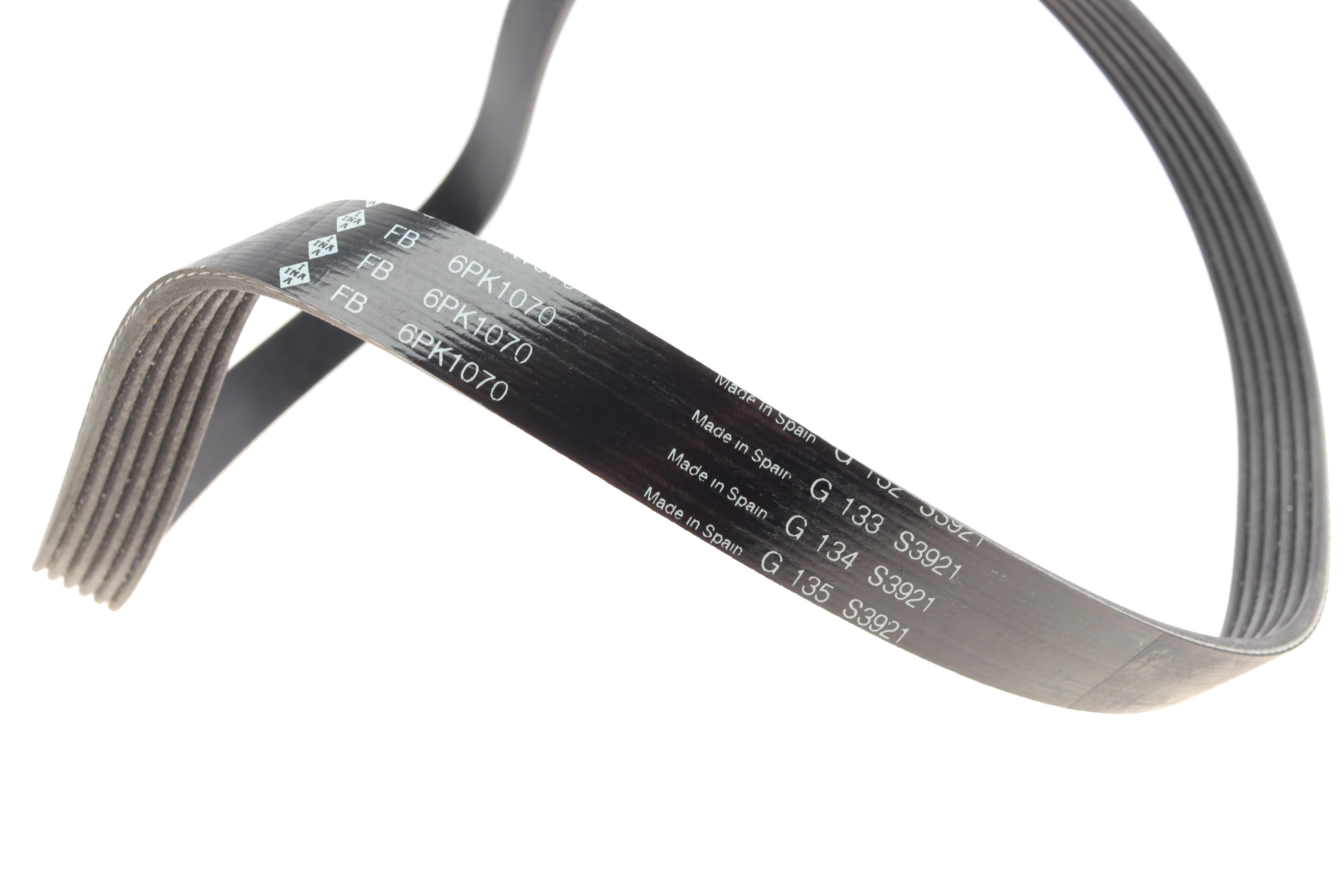 Комплект ременя генератора VW Caddy III/ Golf VI 1.6/2.0 TDI (6PK1070)