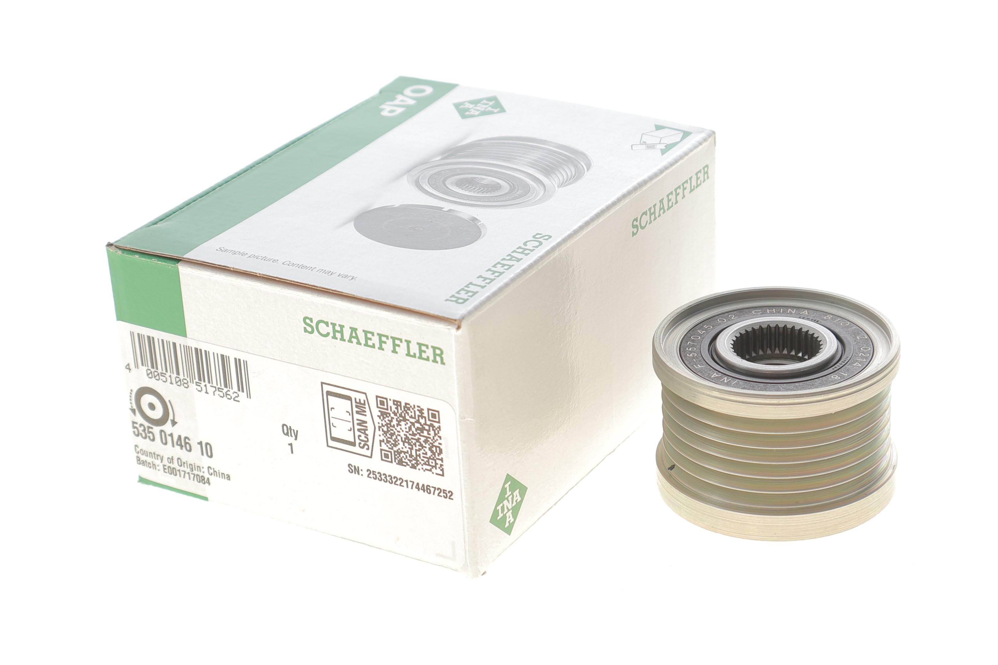 Шків генератора Nissan Qashqai 2.0i 10-