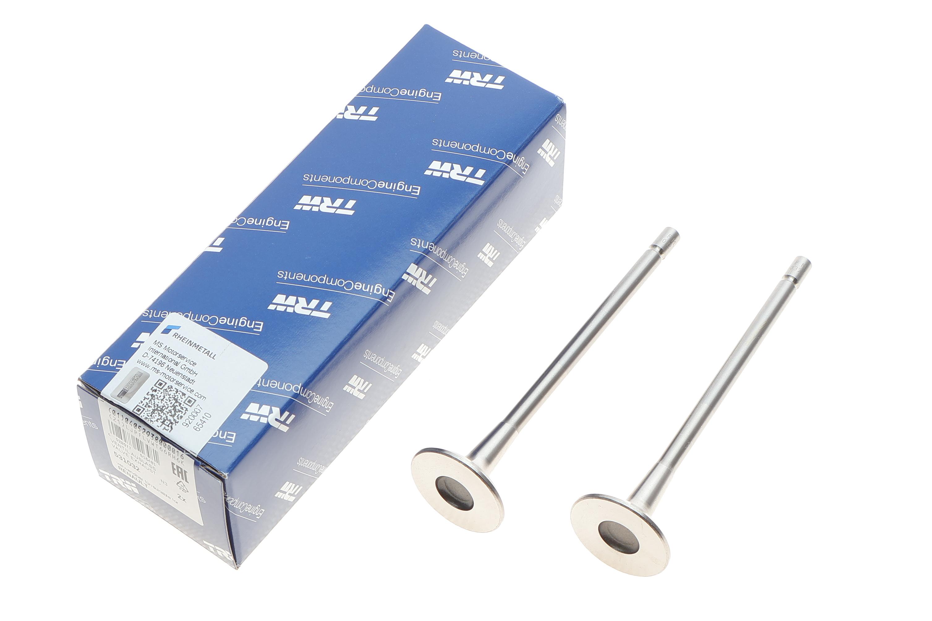 Клапан (випуск) Renault Kangoo 1.6 16V 01- (28x5.5x107.5)