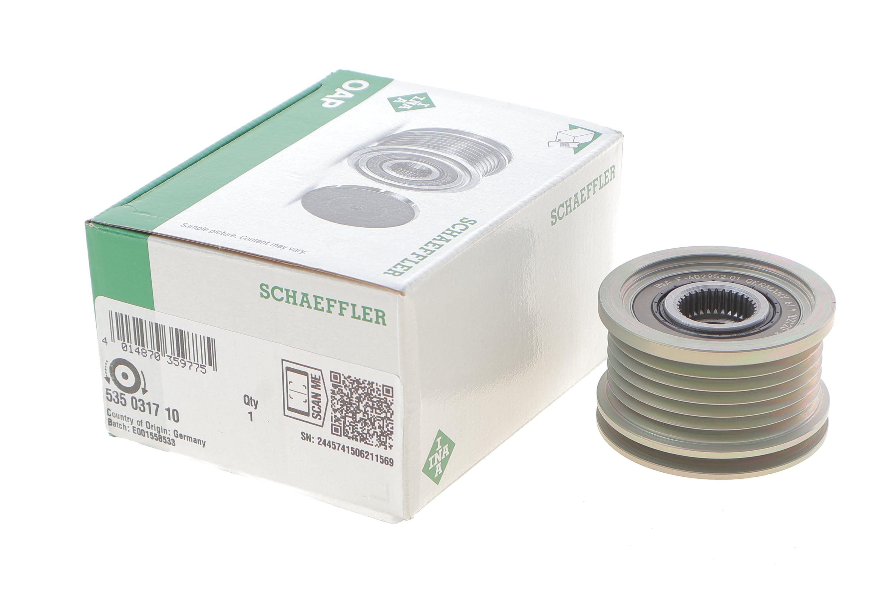 Шків генератора Citroen Jumper/Jumpy 2.0 BlueHDi, 15-, (DW10)