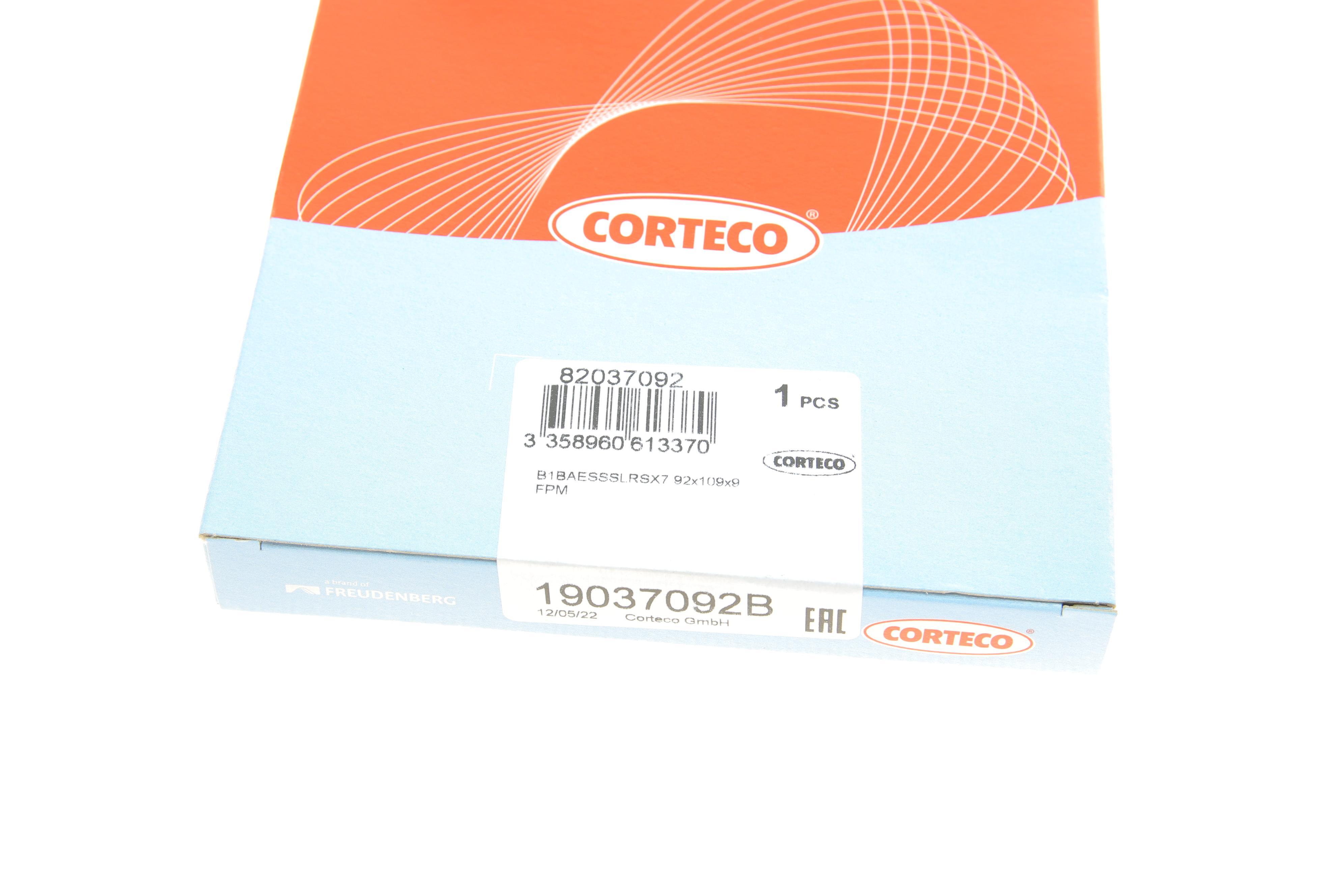 Сальник колінвала (задній) Opel Astra/Insignia 1.6 CDTI 13- (92x109x9)