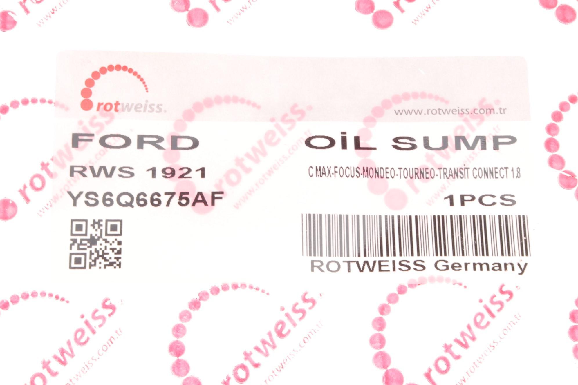 Оливозбірник (піддон) Ford Transit Connect 1.8 TDCi 02-13