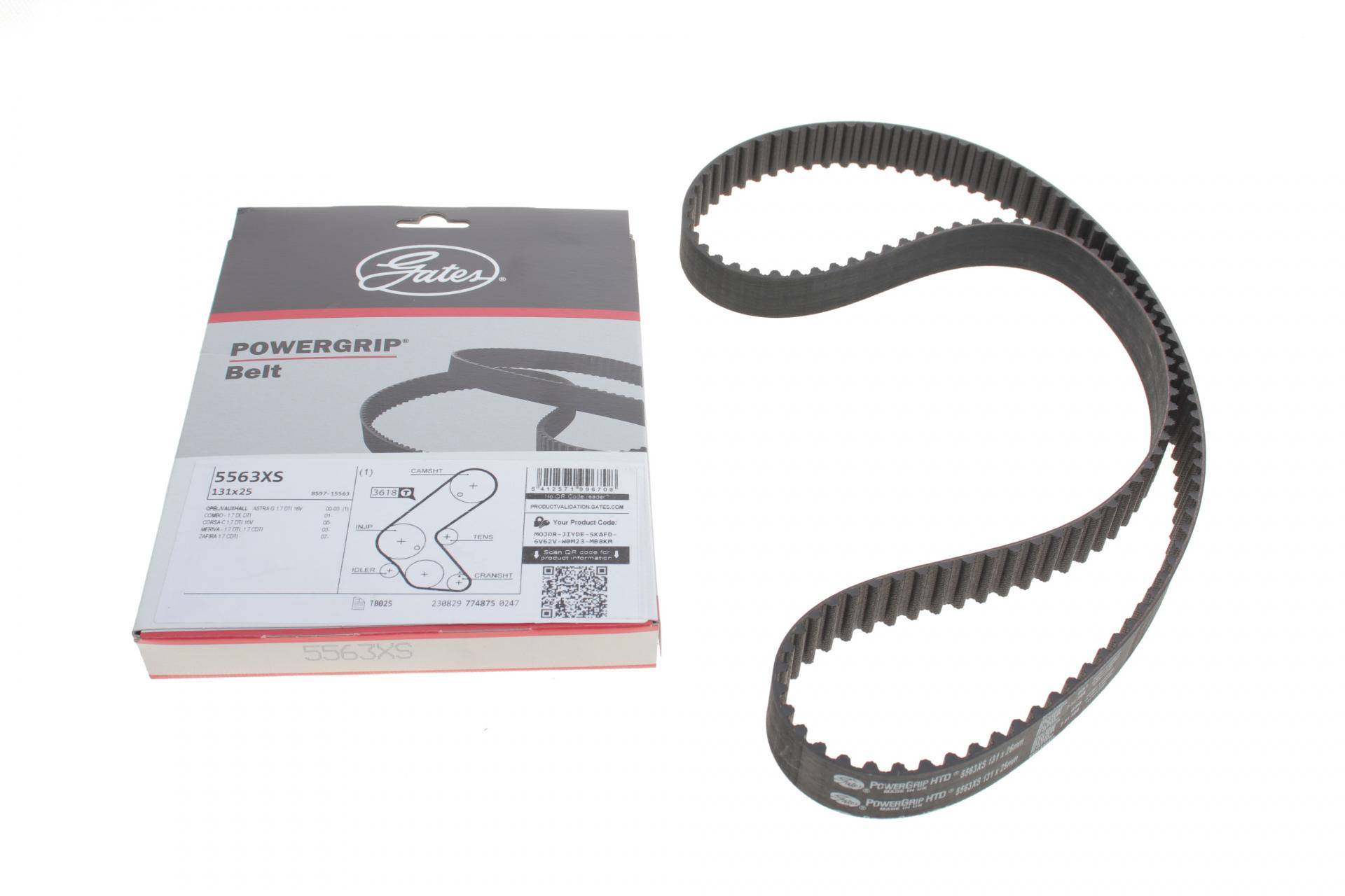 Ремінь ГРМ Opel Combo 1.7CDTI