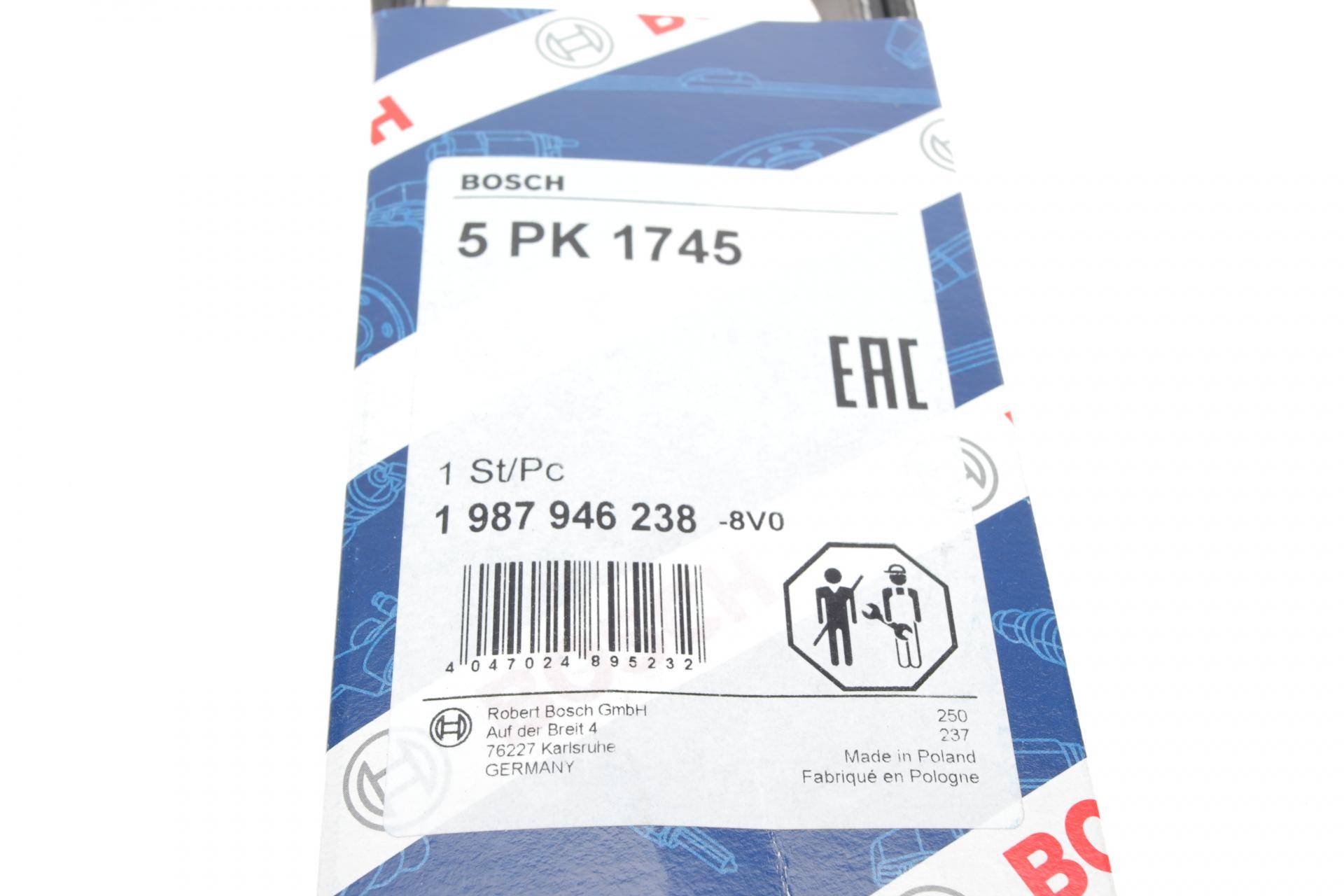 Ремінь генератора MB A-class (W169/W176) 1.8-2.2CDI 04-18 (5PK1745)