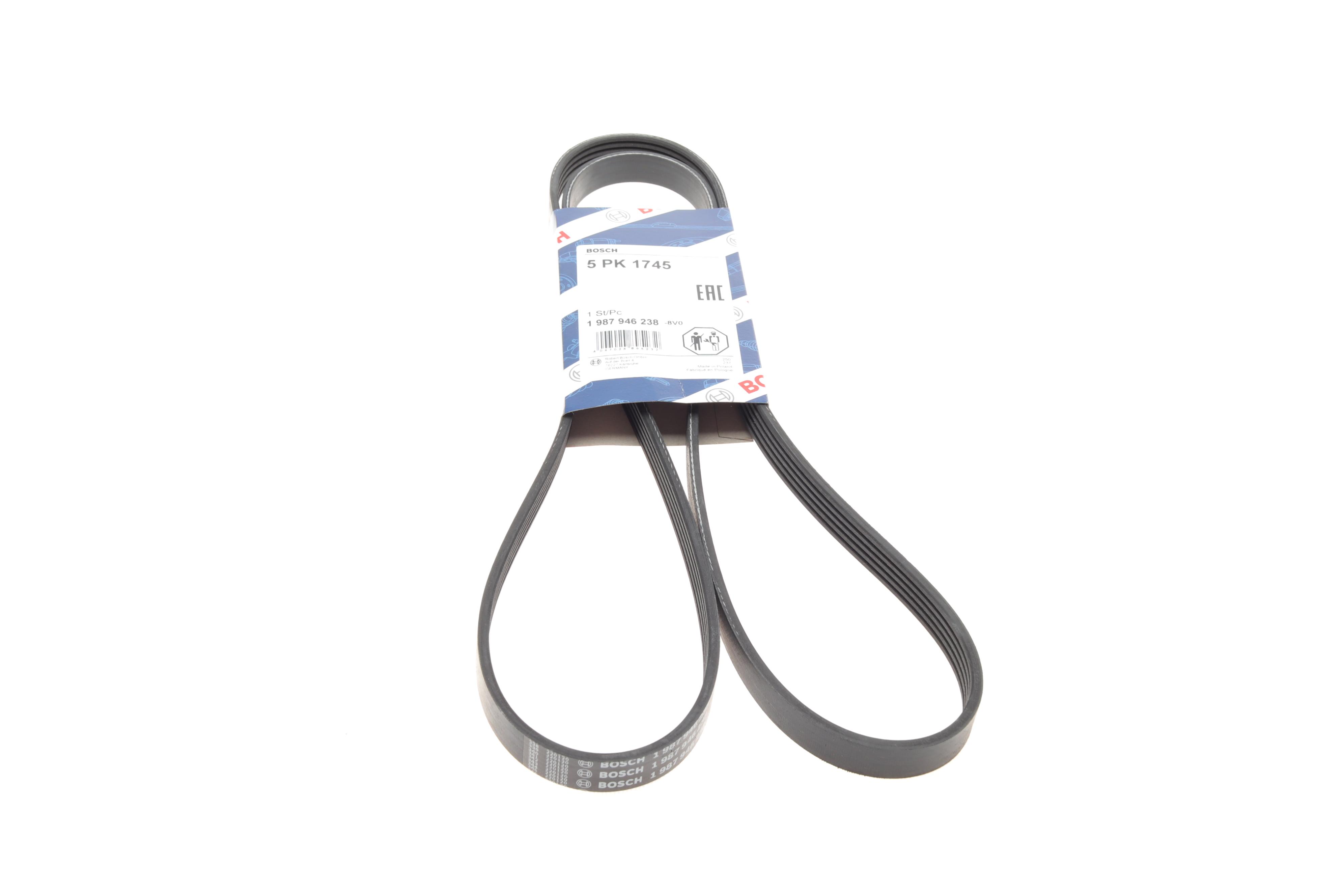 Ремінь генератора MB A-class (W169/W176) 1.8-2.2CDI 04-18 (5PK1745)