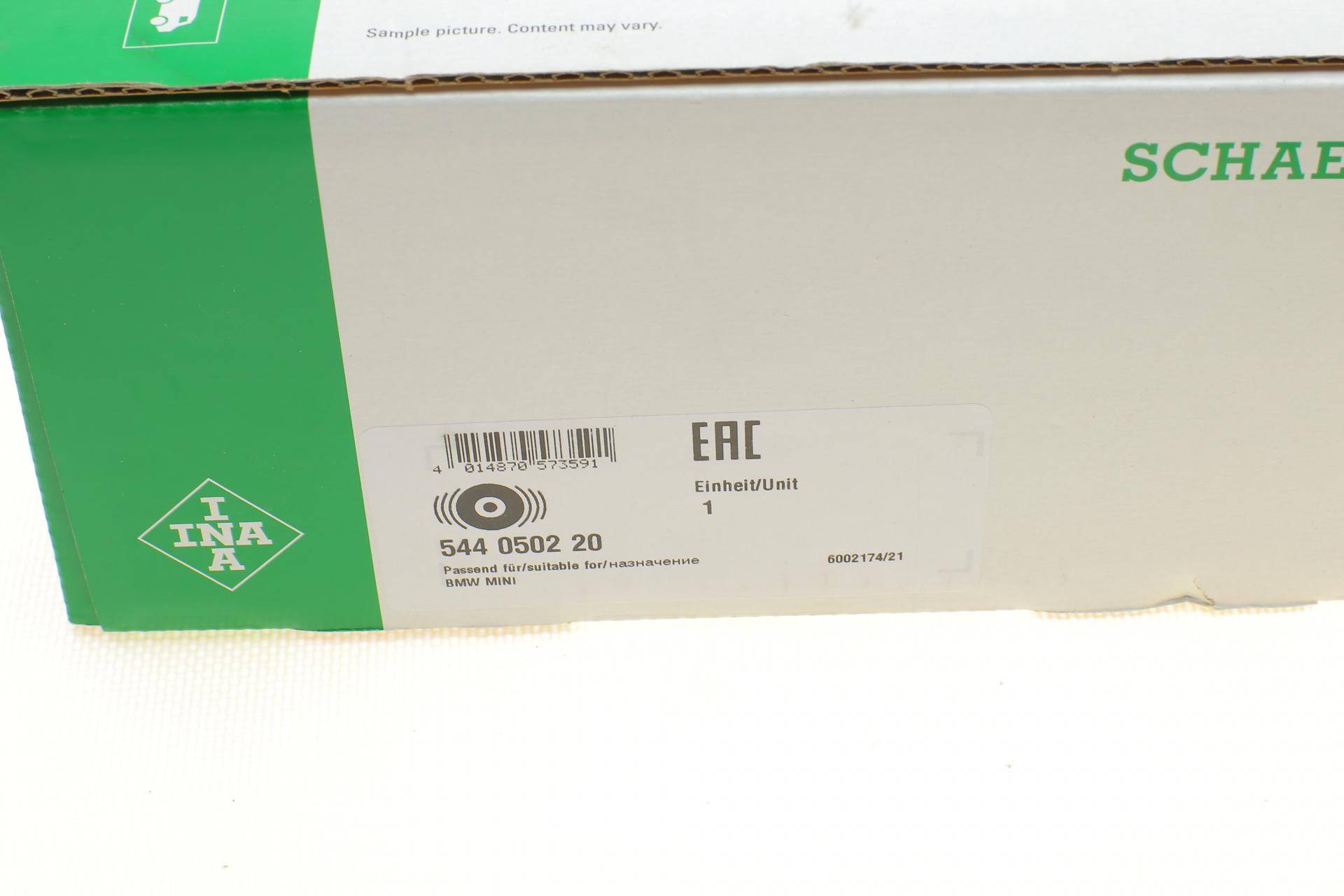 Шків колінвалу BMW 3 (F30/F80) 15-18 (153x63) (6PK) (з болтом), B38 B15 A