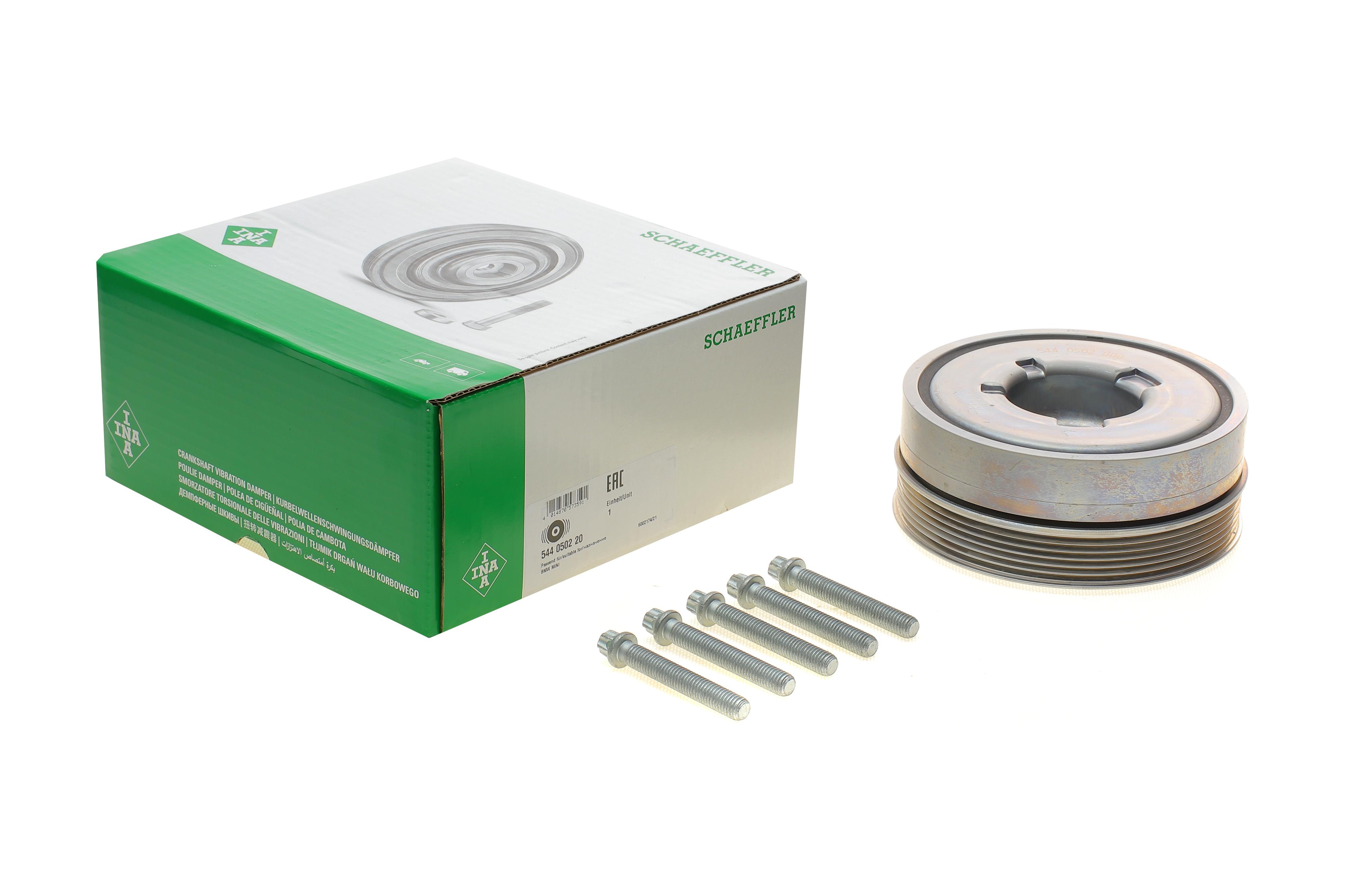 Шків колінвалу BMW 3 (F30/F80) 15-18 (153x63) (6PK) (з болтом), B38 B15 A