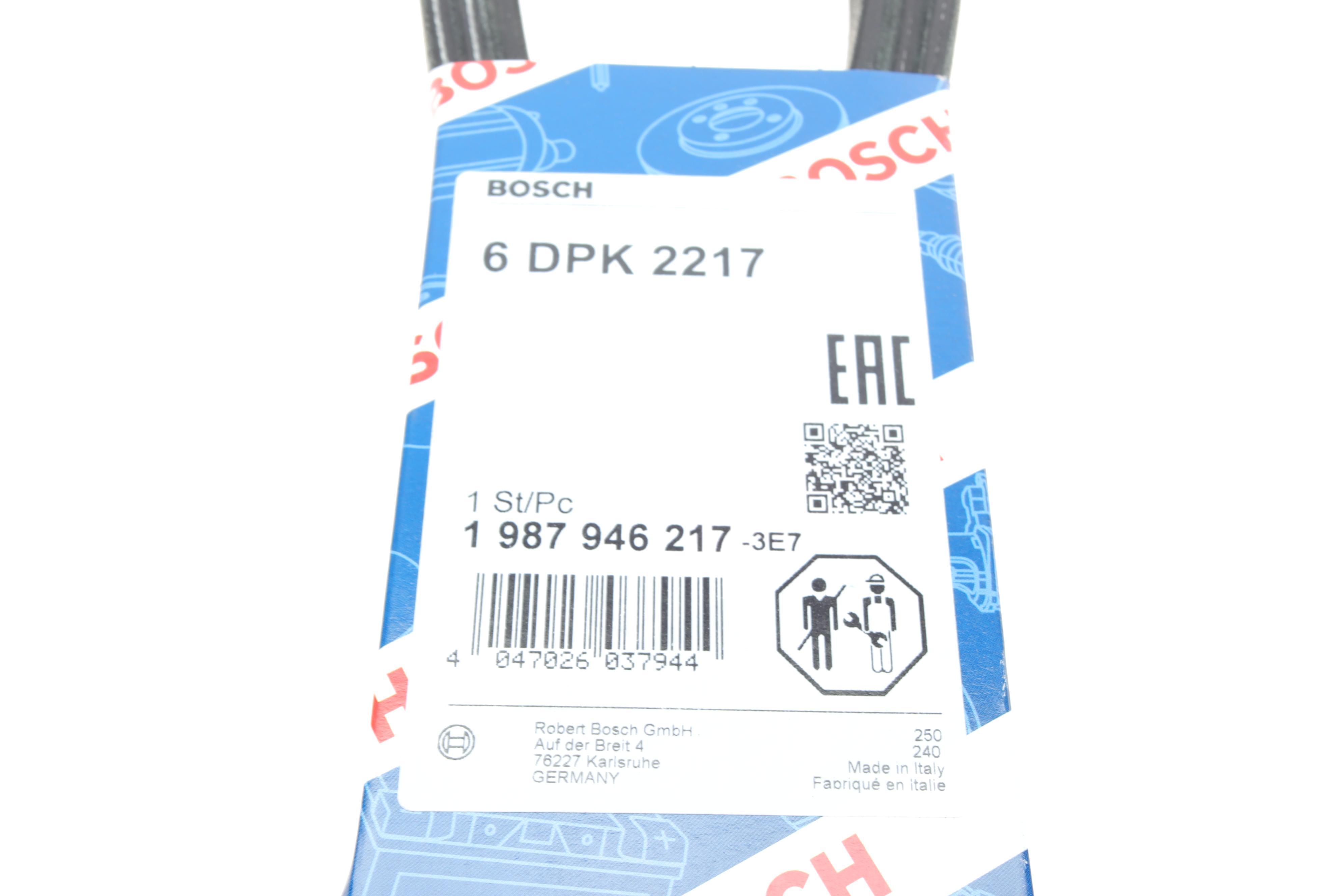 Ремінь генератора MB Sprinter (W906)/Vito (W639) 06- (OM651) (6DPK2215)