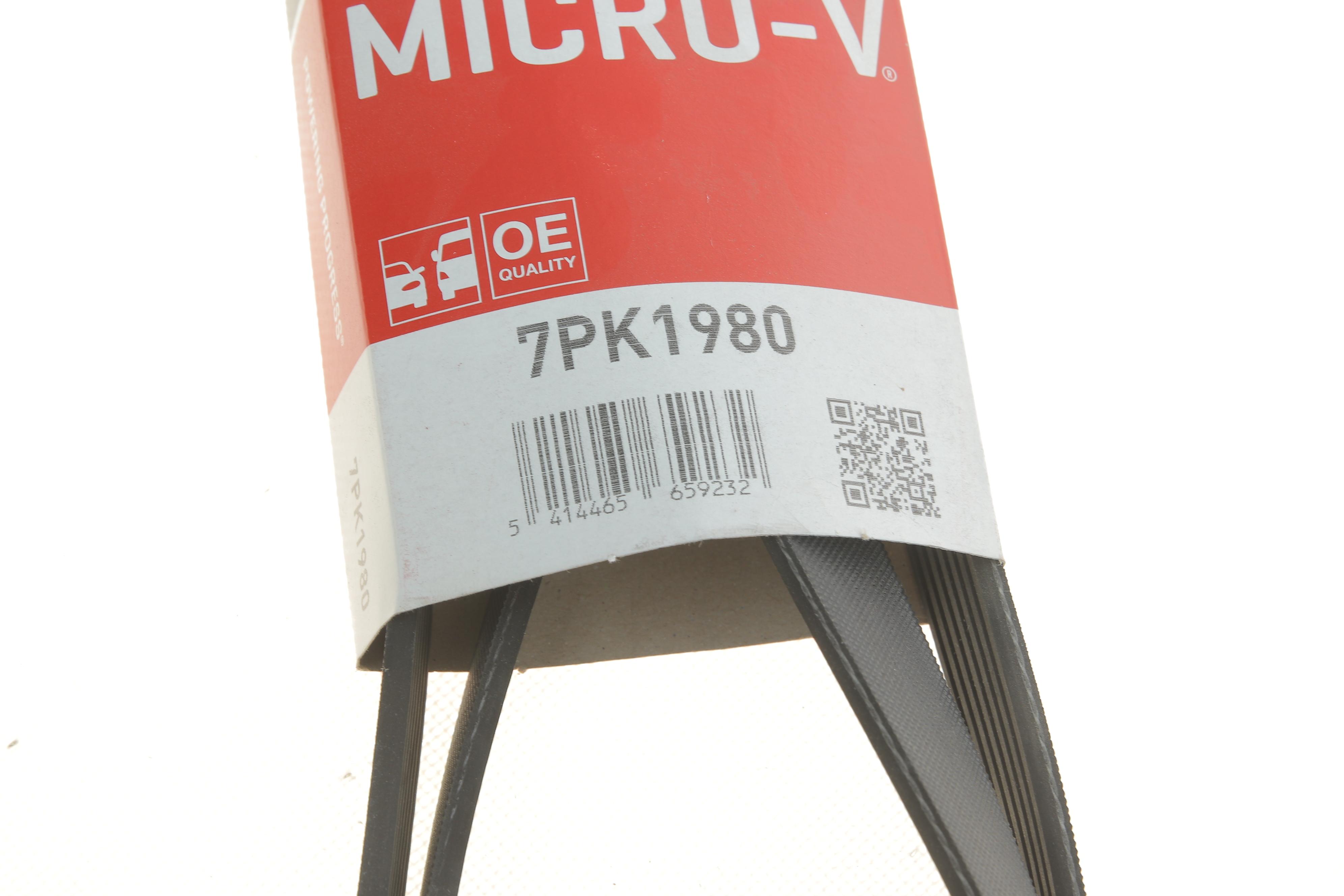 Ремінь генератора MB Sprinter 906 318CDI 06- (7PK1980)