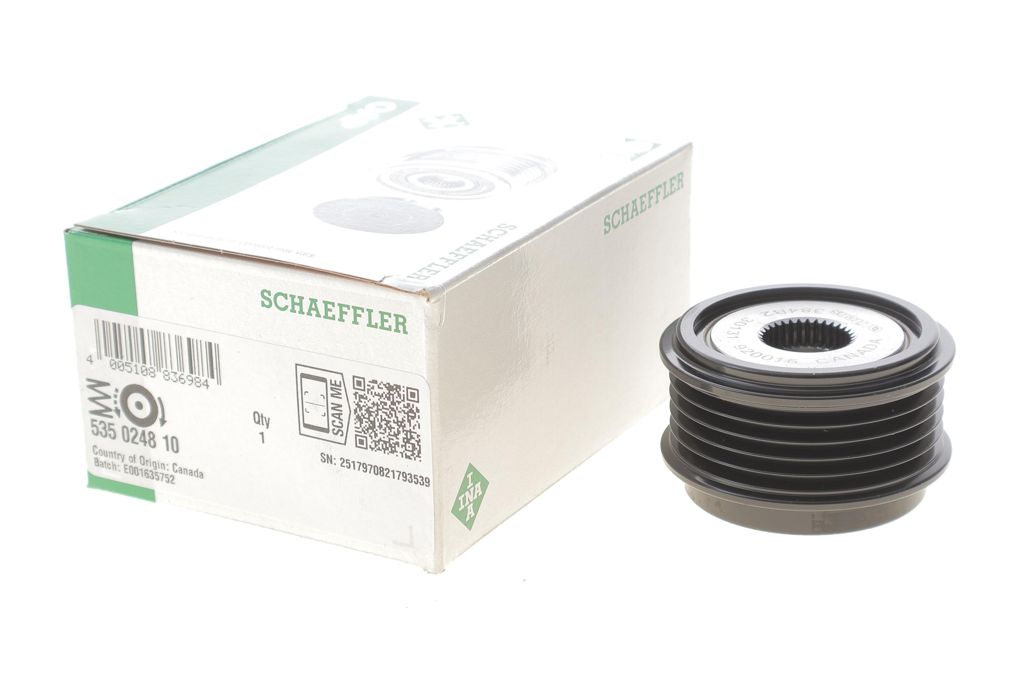 Шків генератора KIA Sportage III/IV 1.7CRDi, 10-22, (D4FD), 85kw