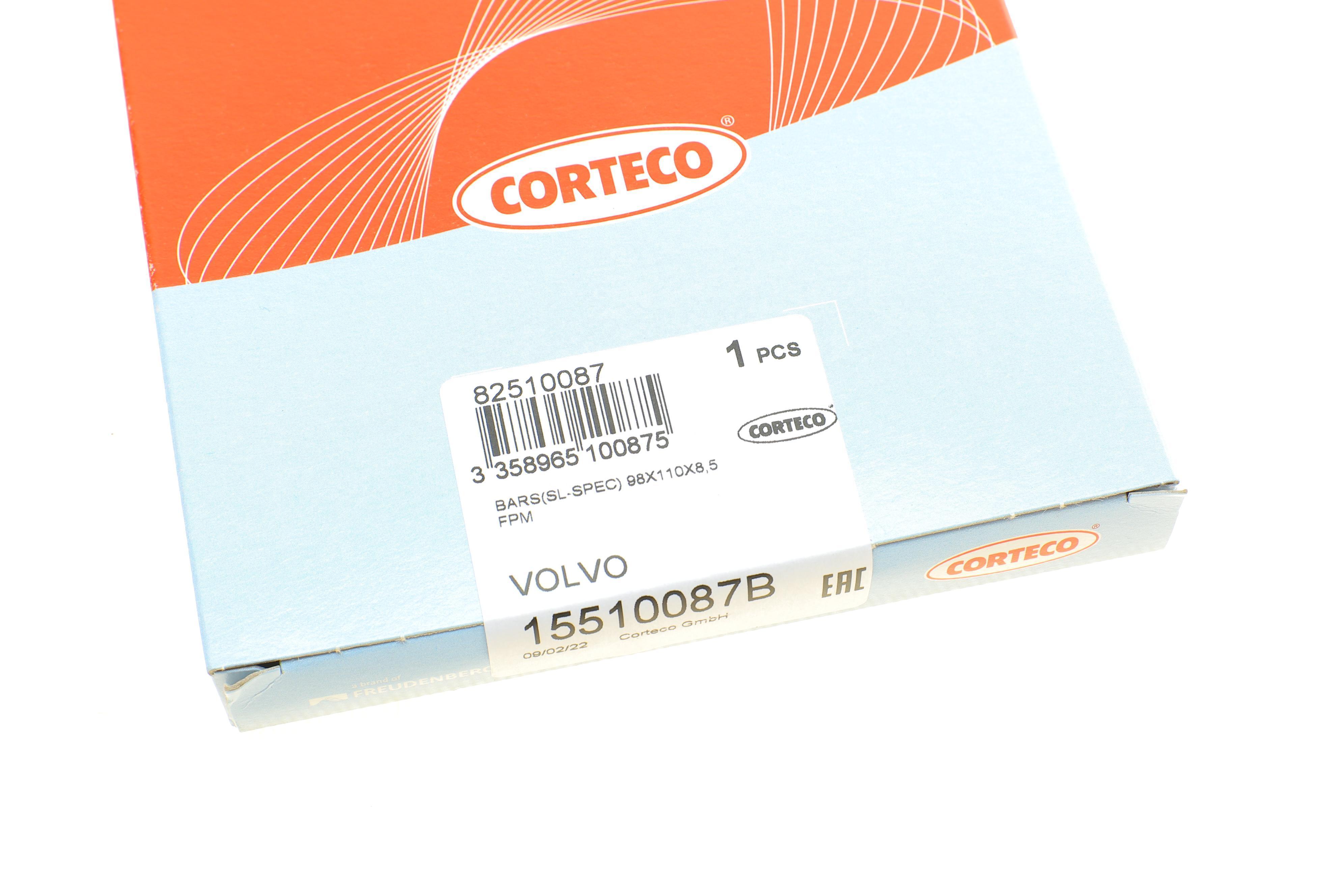 Сальник колінвалу (задній) VW Golf IV 1.8/ T3 2.1 (98x110x8.5)