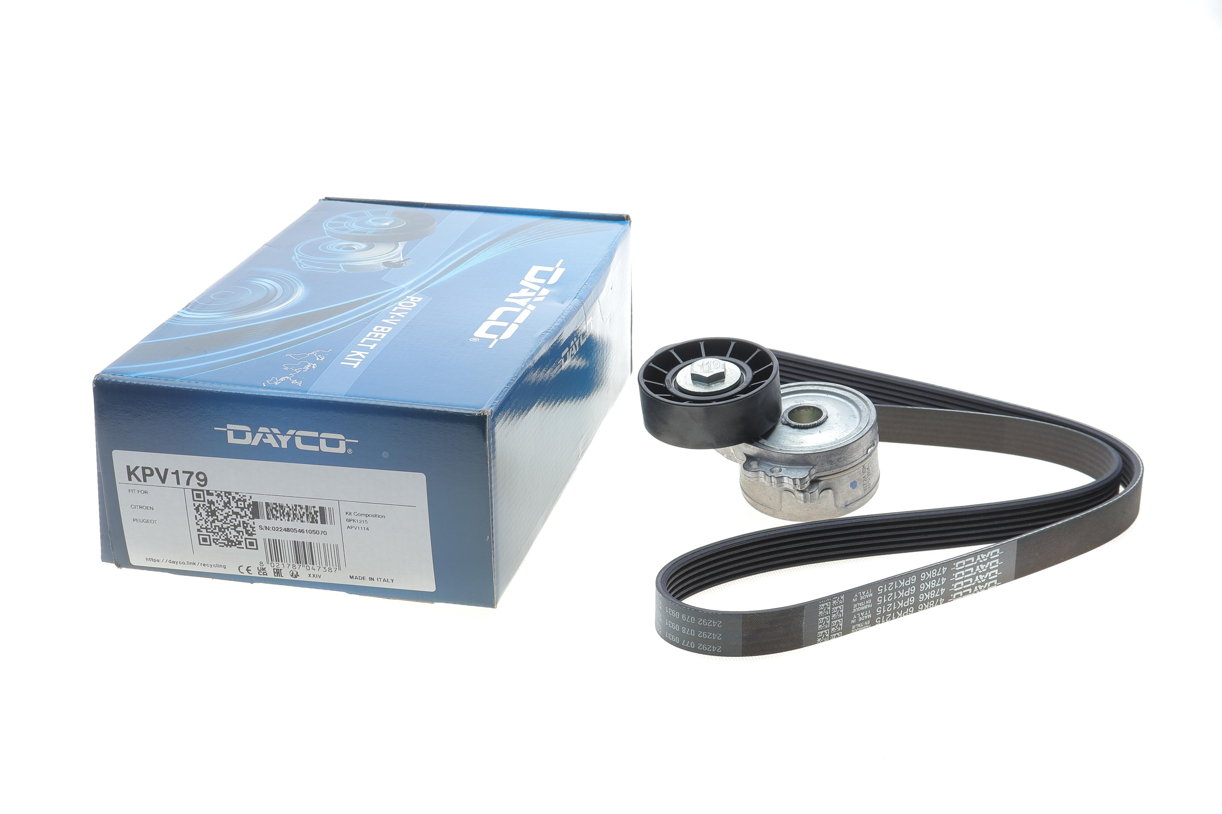 Комплект ременя генератора Citroen Jumpy/Fiat Scudo/Peugeot Expert 2.0HDi  04- (6PK1215)