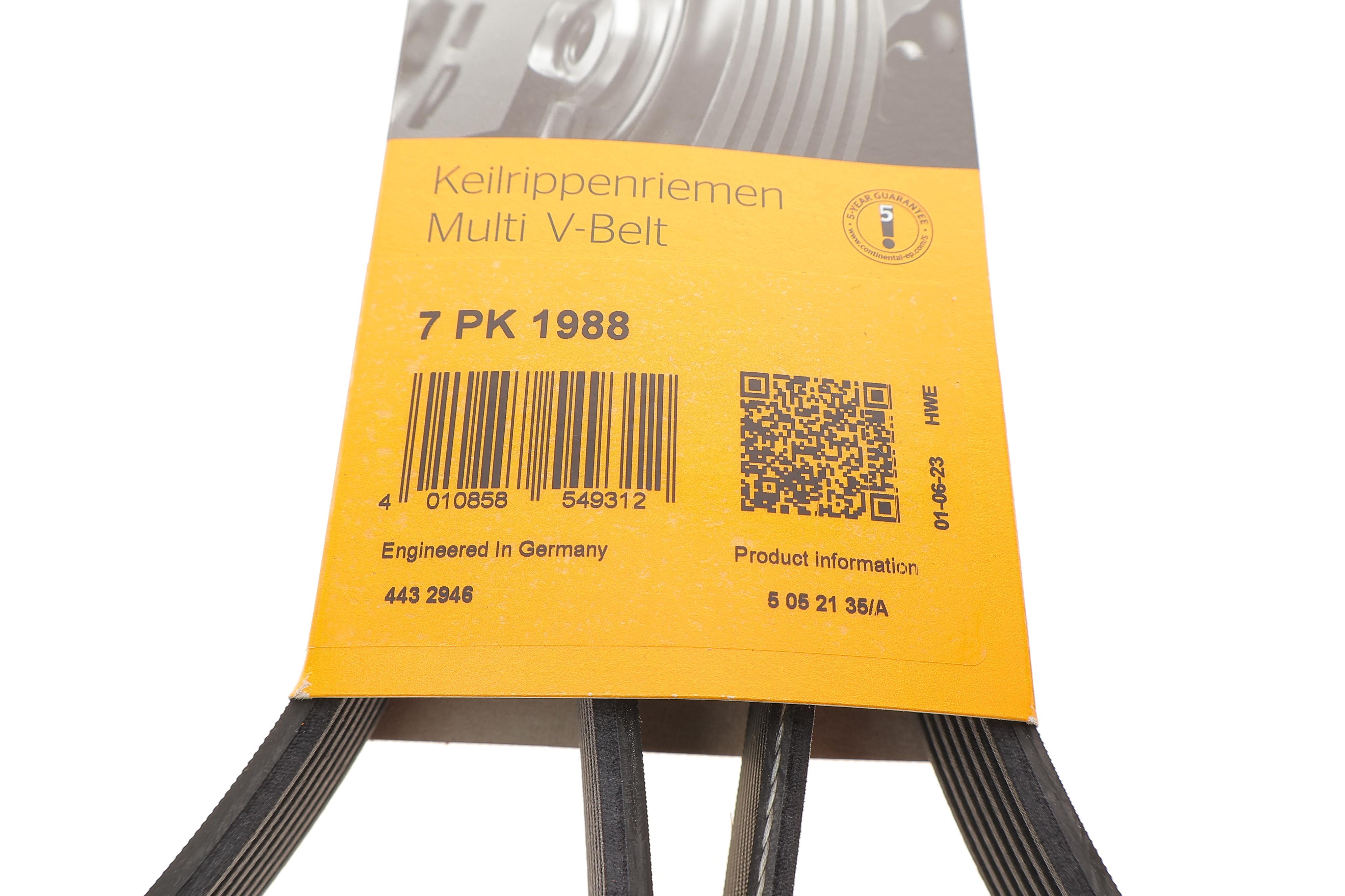 Ремінь генератора Suzuki Grand Vitara 1.9 DDiS 05-15