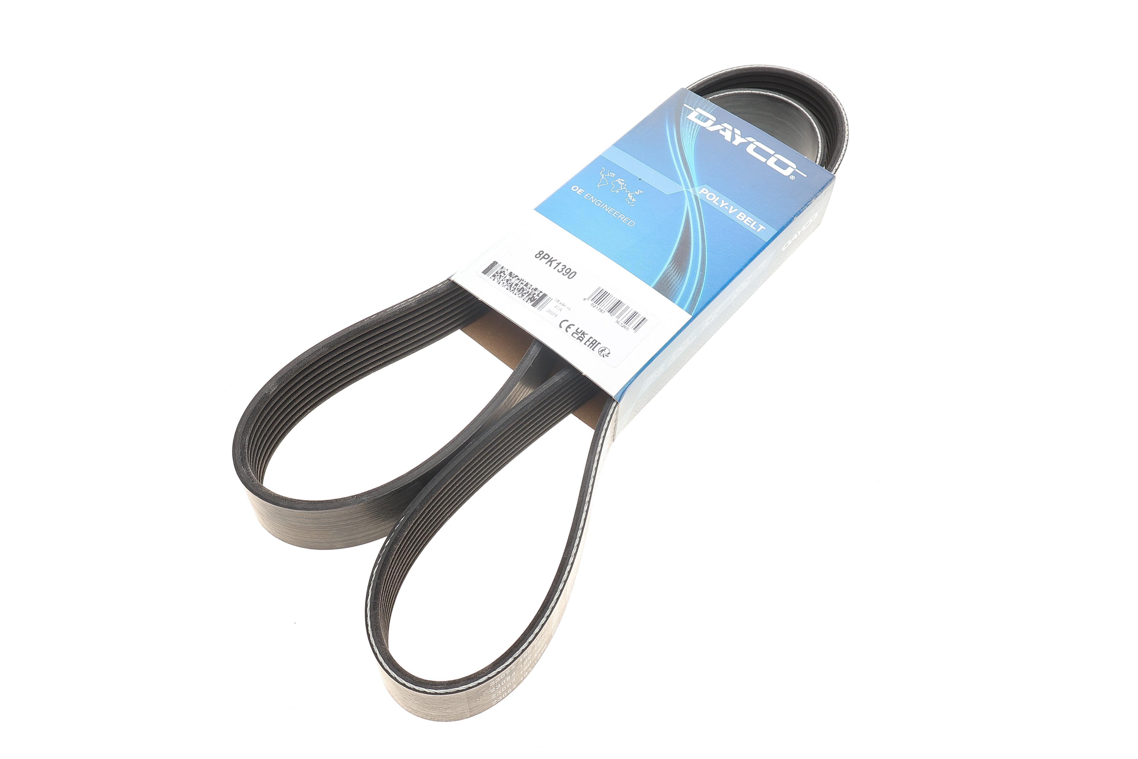 Ремінь генератора BMW 3 (F30/F80)/5 (F10)/ X5 (F15/F85)/ X6 (F16/F86) 13- (8PK1390) (N55)