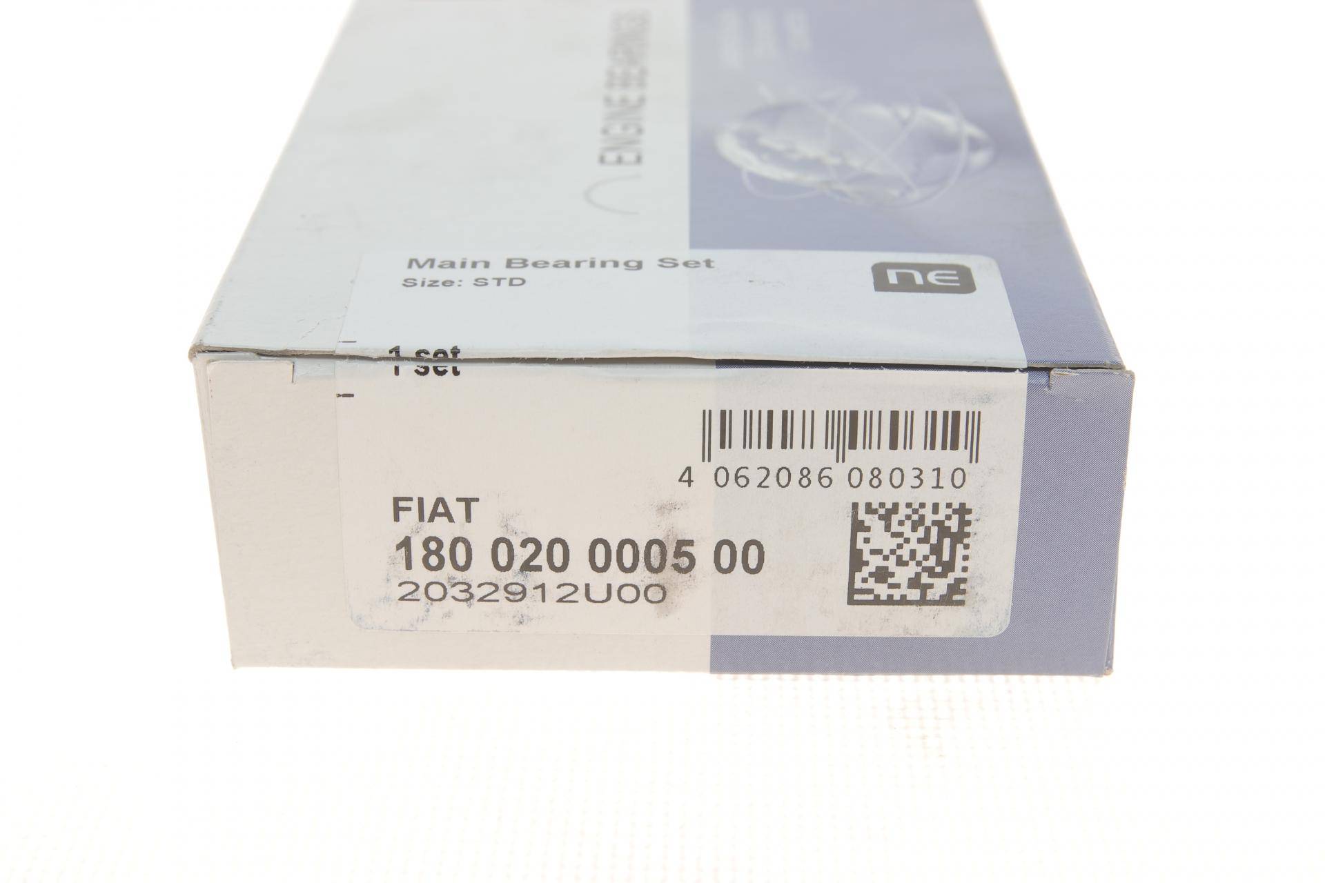 Вкладиші корінні Fiat Doblo 1.9JTD/D Multijet 01- (STD) = 6020040000