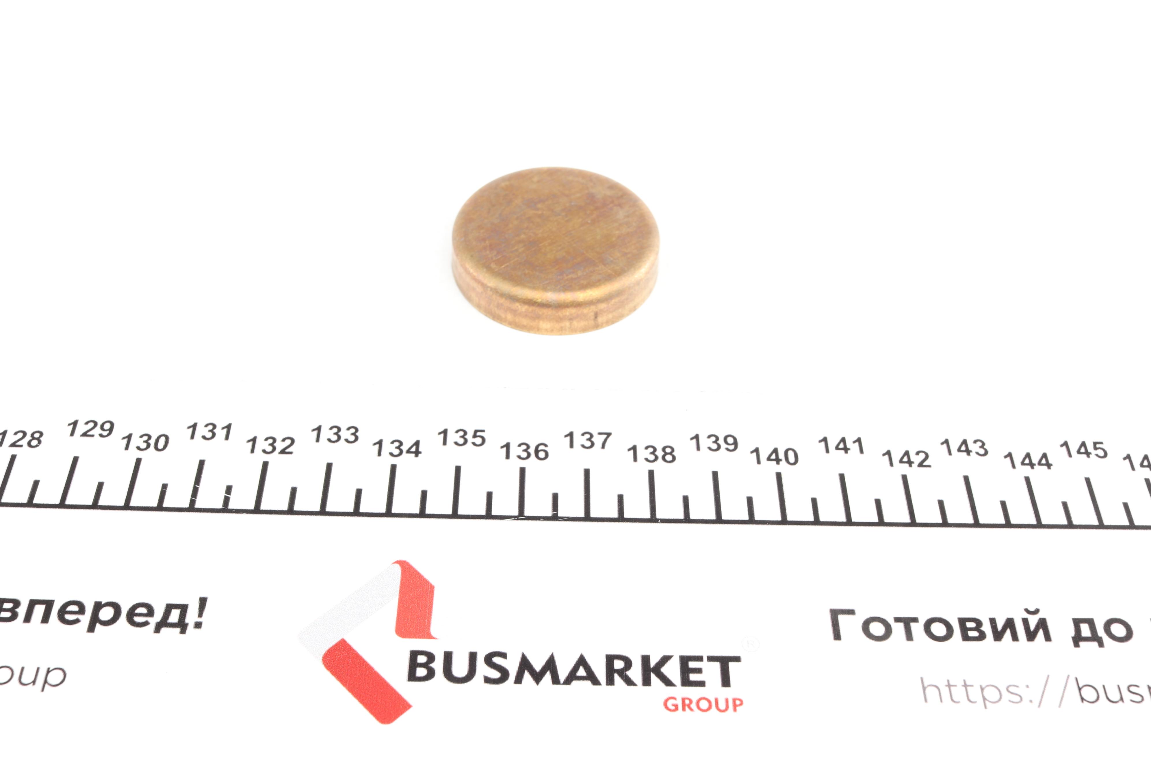 Заглушка блоку циліндрів (d=36,75mm) Латунь/Brass