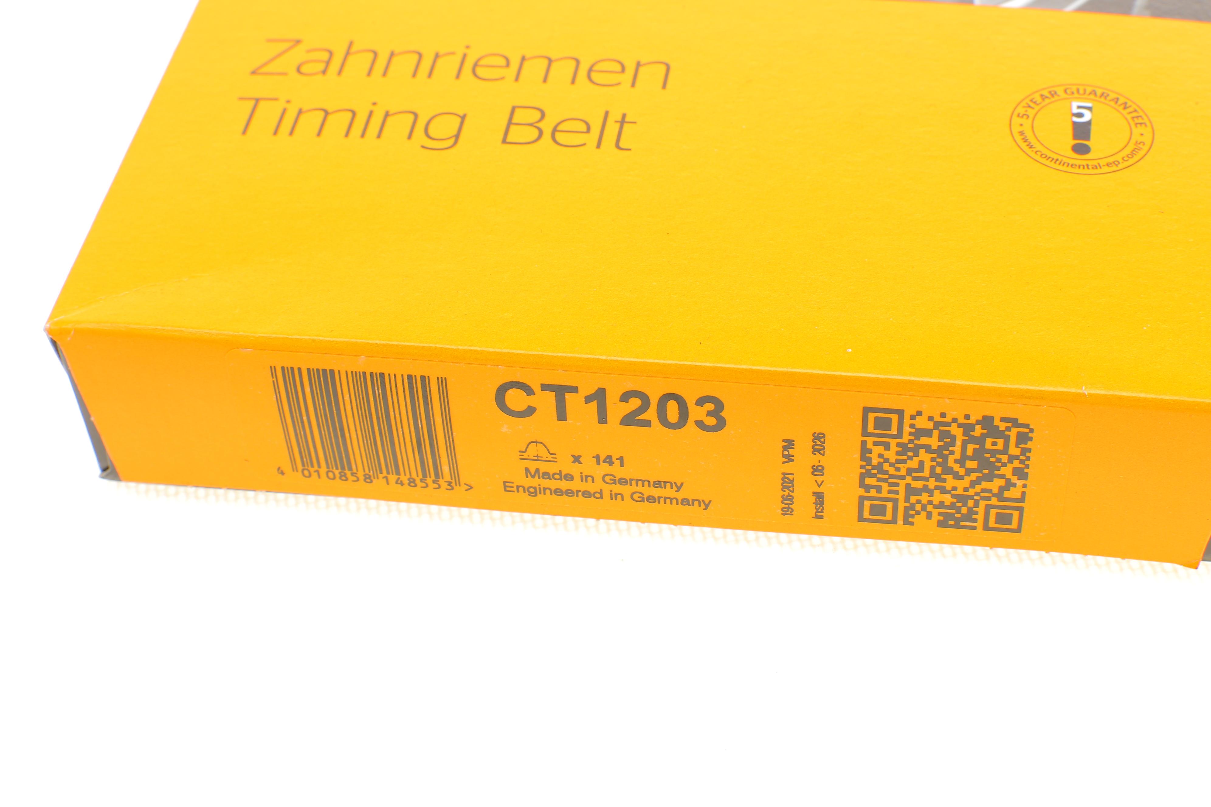 Ремінь ГРМ Citroen Berlingo/С3/С4/Jumpy 1.6 HDI 08-/Ford Focus/Fiesta/Mondeo 1.5TDCi 15- (141x20)