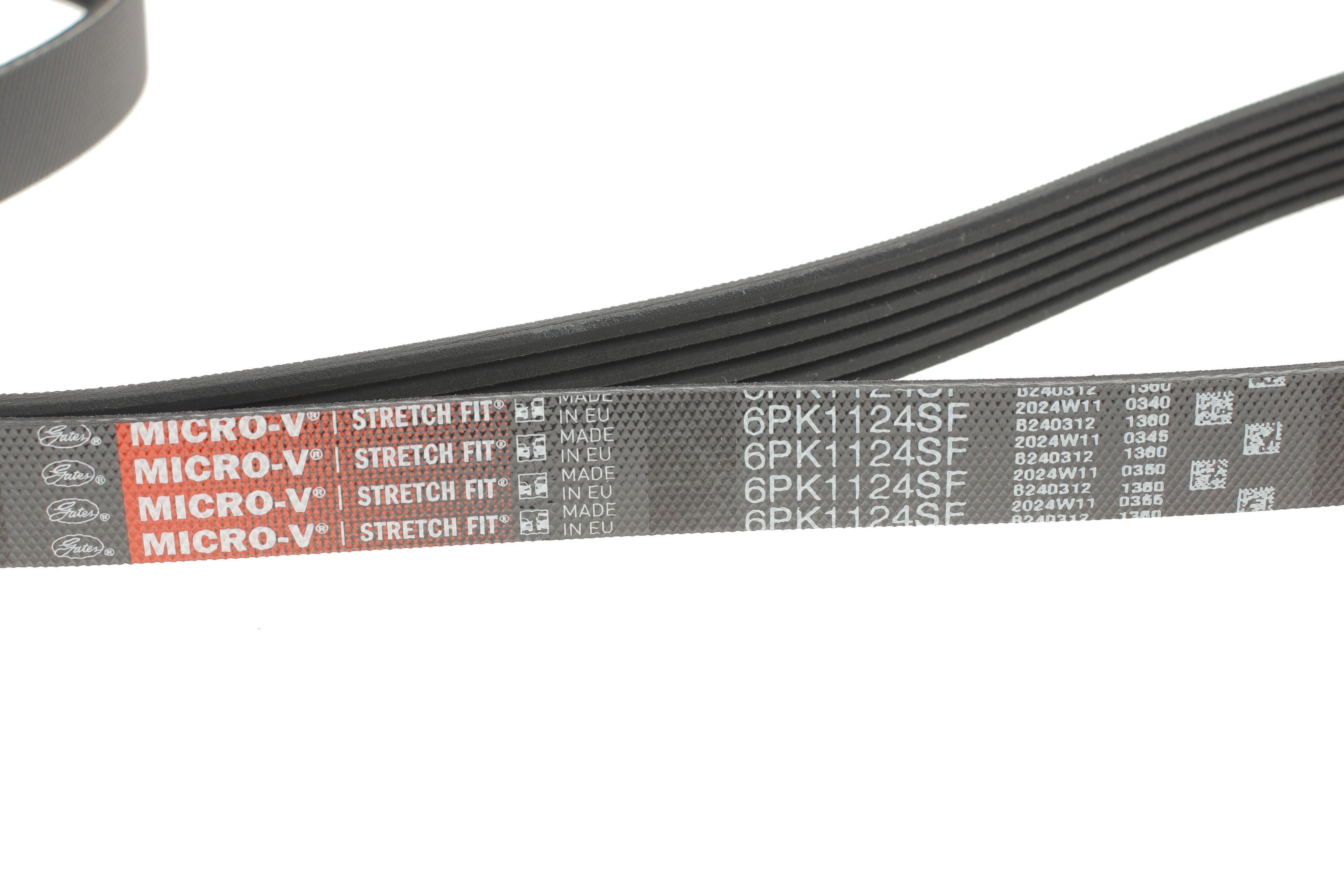 Ремінь генератора MB Sprinter (W906/W907/W910) 2.2 CDI (OM651) 06- (6PK1124)