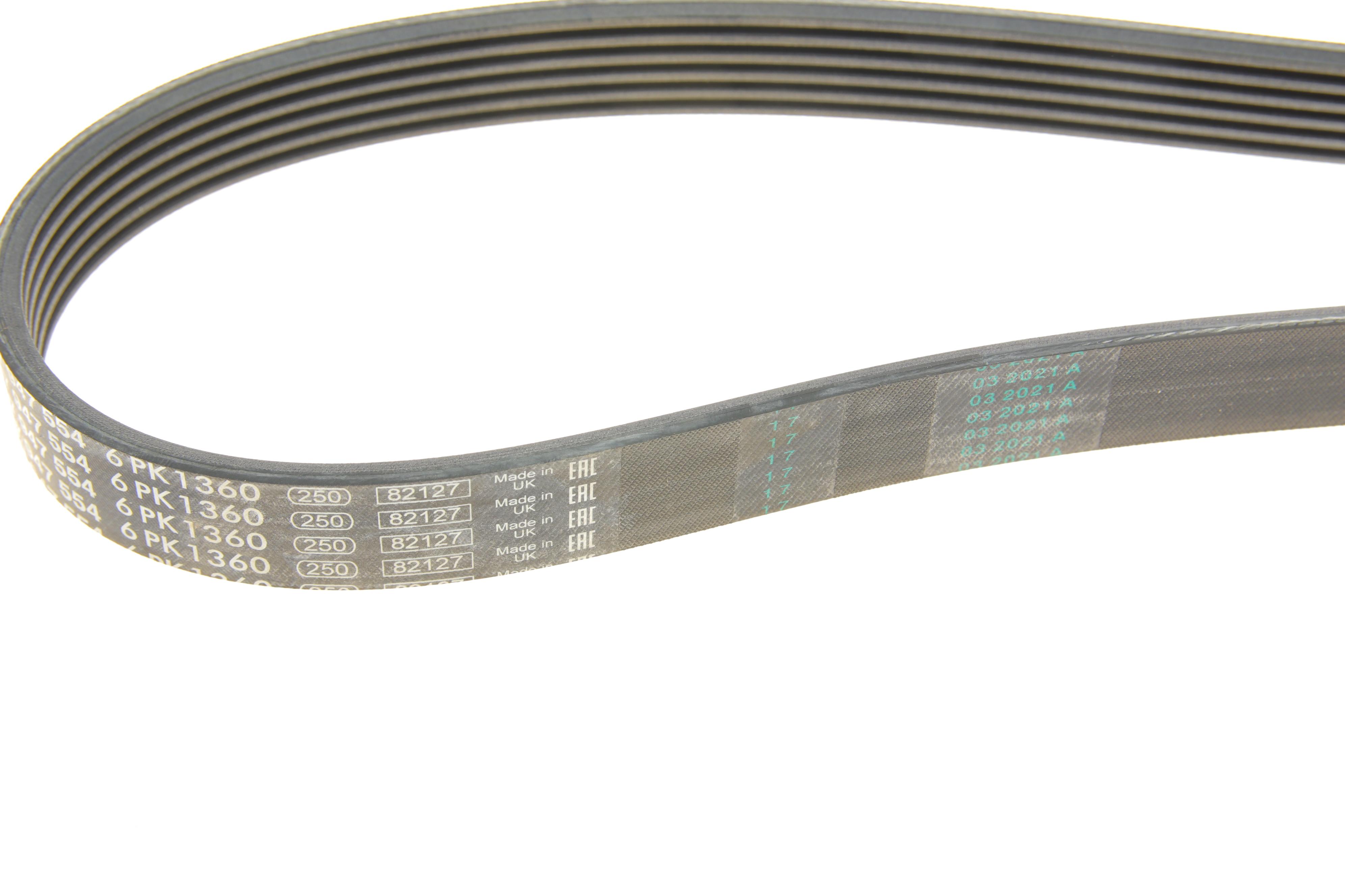 Ремінь генератора Fiat Scudo 1.6D Multijet 07-/Ford Focus 1.8CDTi 04-12/Opel Corsa 06- (6PK1360)