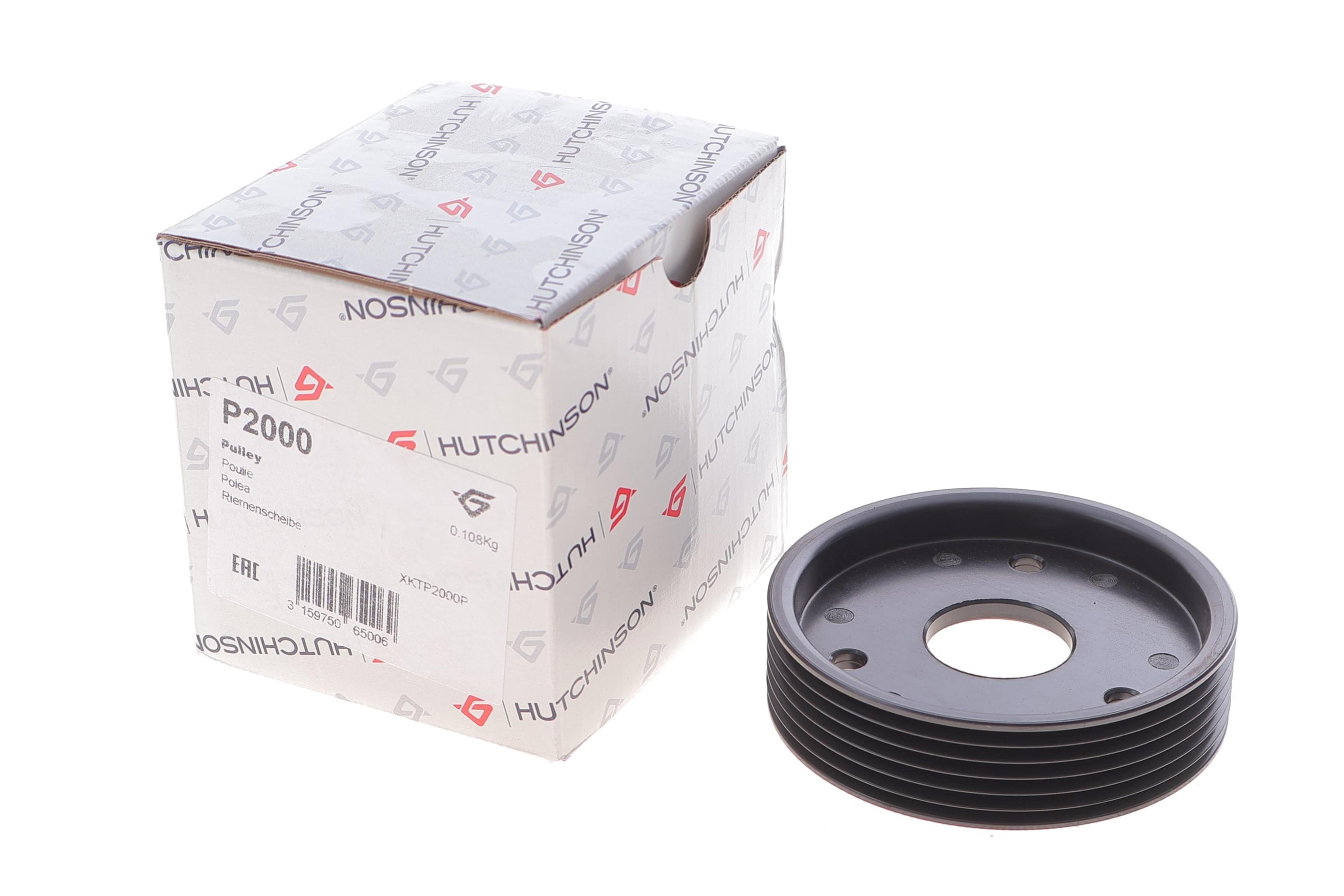 Шків насосу ГПК Renault Kangoo 1.9D/dCi (d=93mm) (6PK)