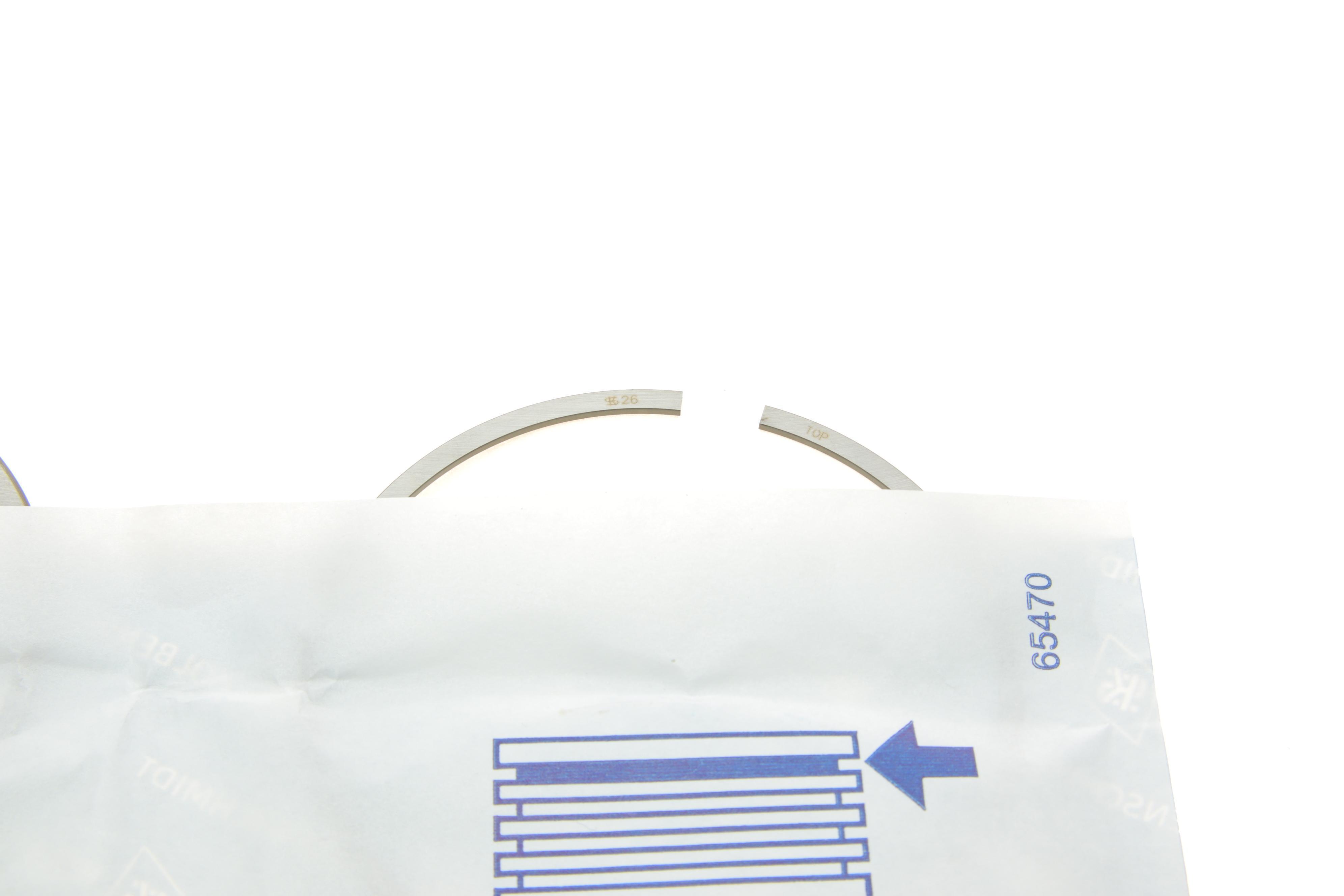 Кільця поршневі Skoda Fabia/VW Golf V/VI/Passat 1.4 TSI 05-14 (76.50mm/STD) (2-1.5-1.2)