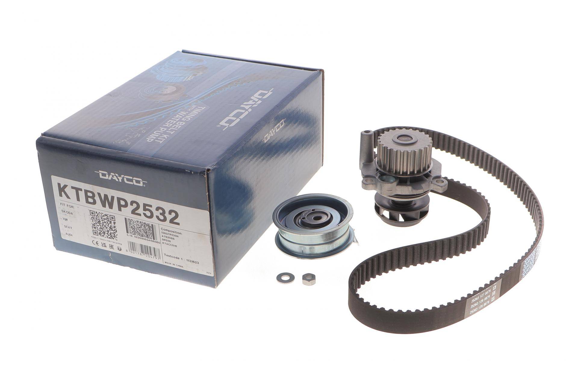 Комплект ГРМ + помпа VW Caddy III 2.0 EcoFuel 06-15