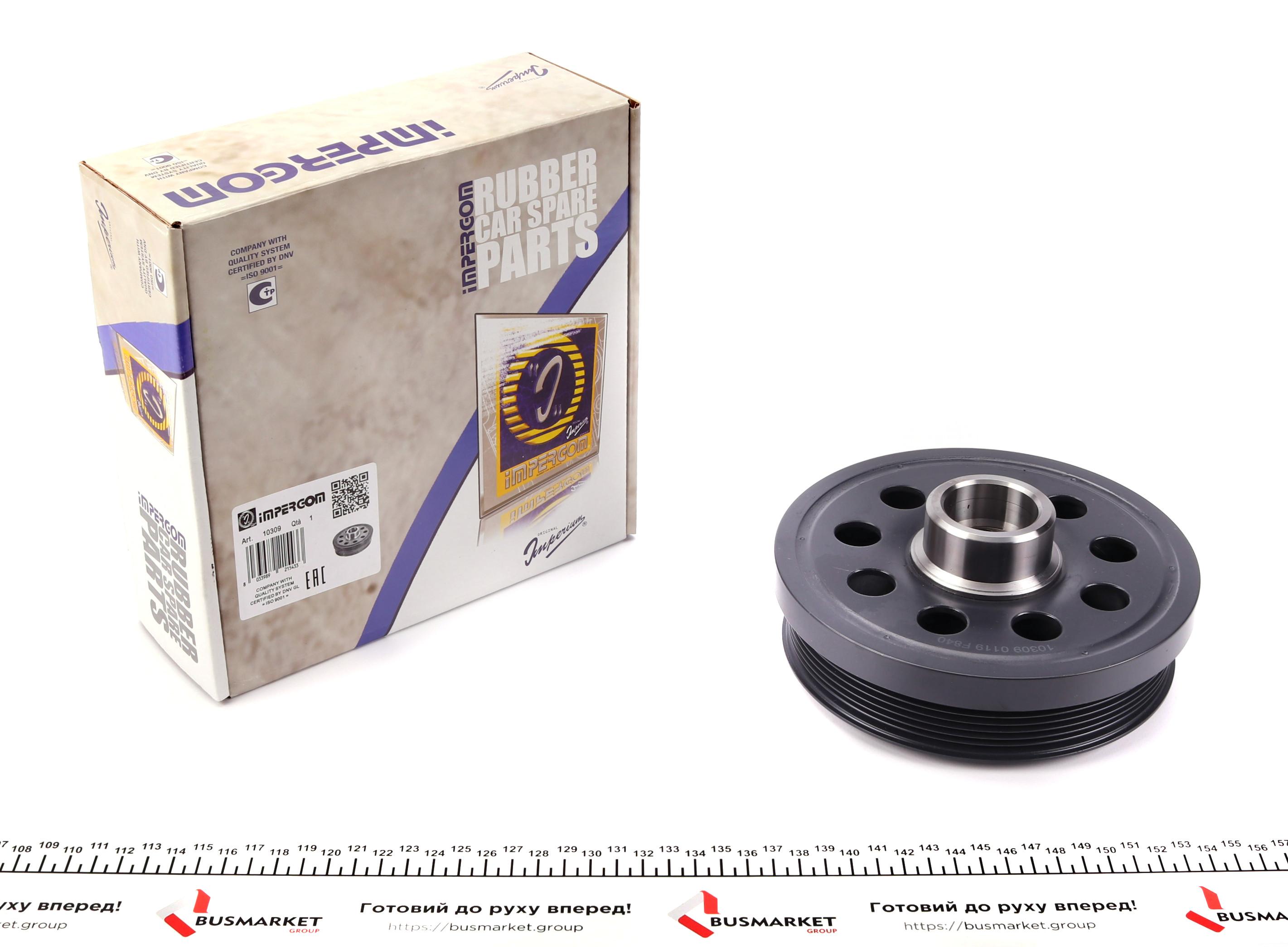 Шків колінвалу BMW 1/3/X1/X3 2.0D 04- (6PK)