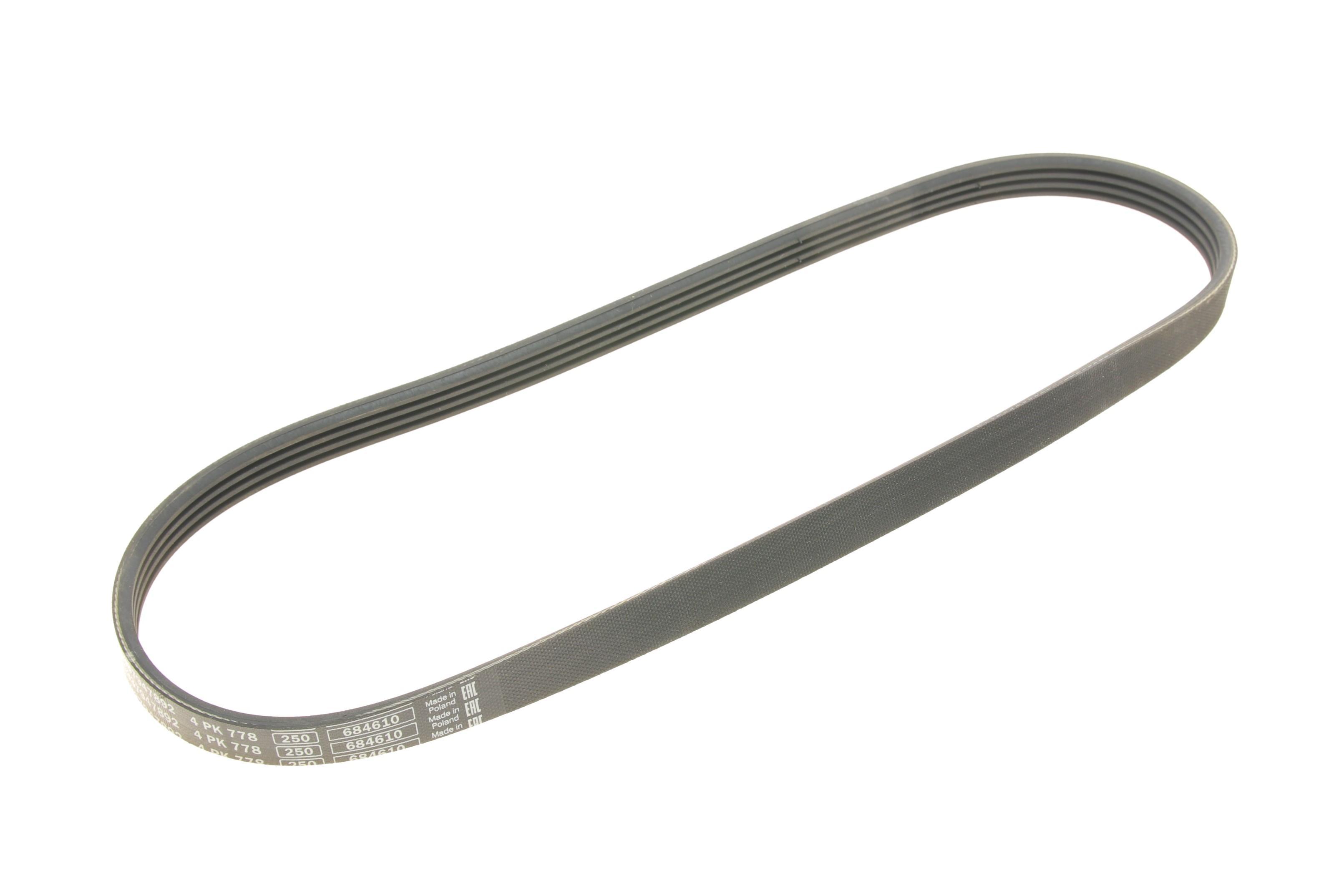 Ремінь генератора Mitsubishi Carisma 1.6 95-06/ Hyundai Atos/Gets 1.1 97-09 (4PK778)