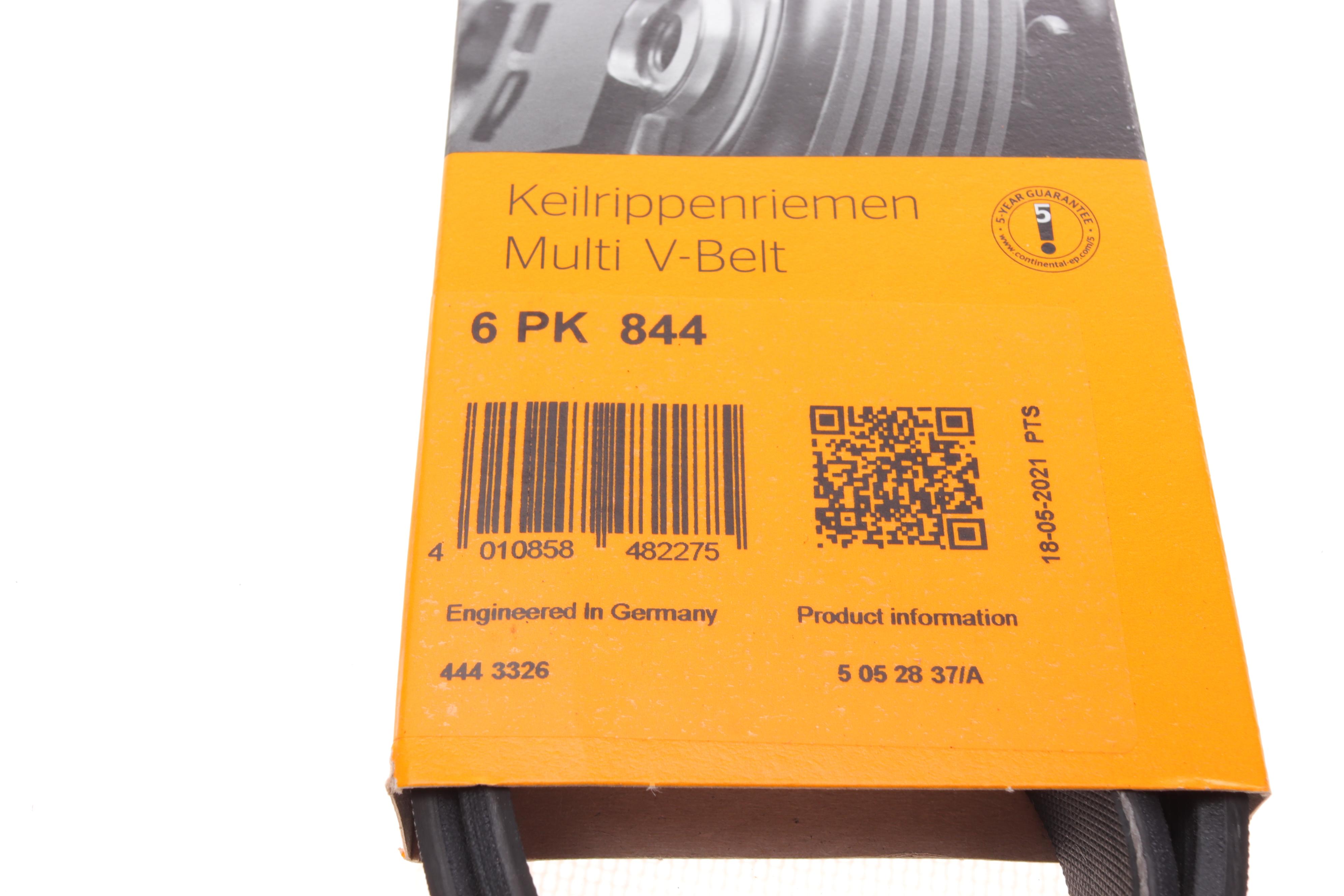 Ремінь генератора Opel Movano/Renault Master 2.8DTI 98-01/VW Crafter 2.0TDI 11-16