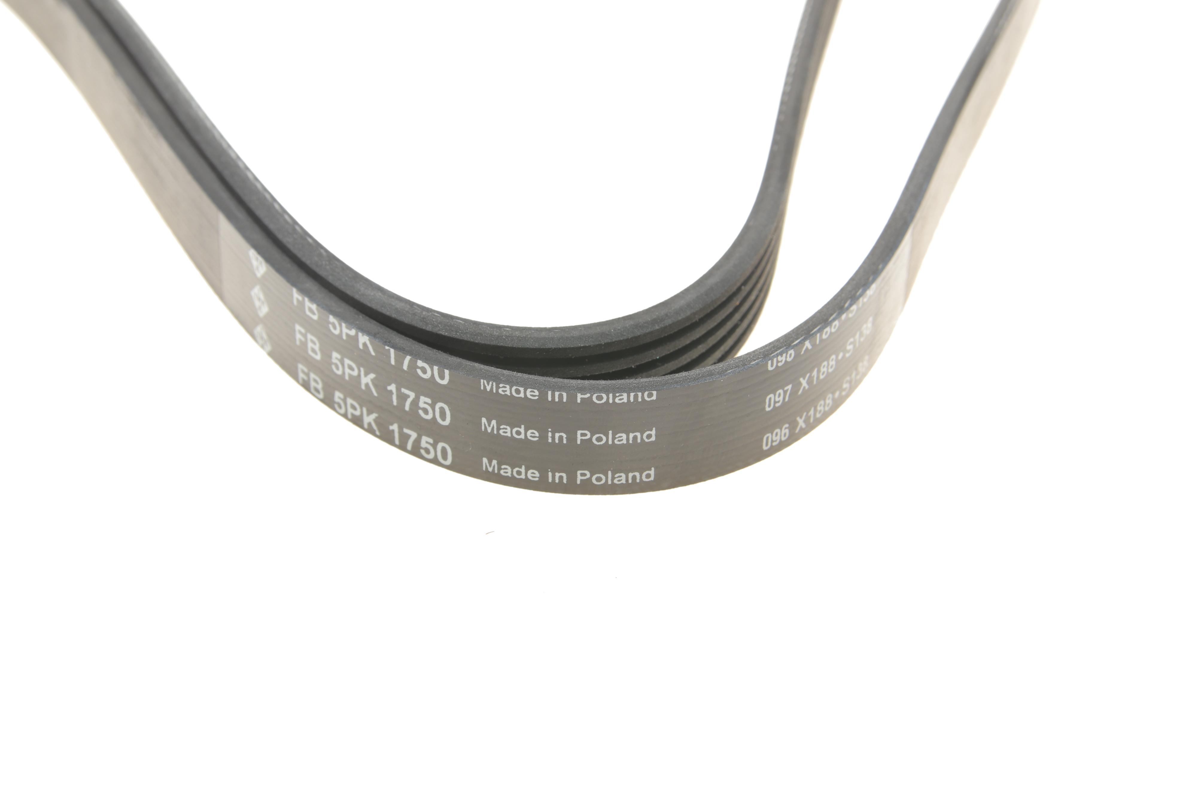 Ремінь генератора Renault Kangoo 1.4/1.6i, 97- (5PK1750)