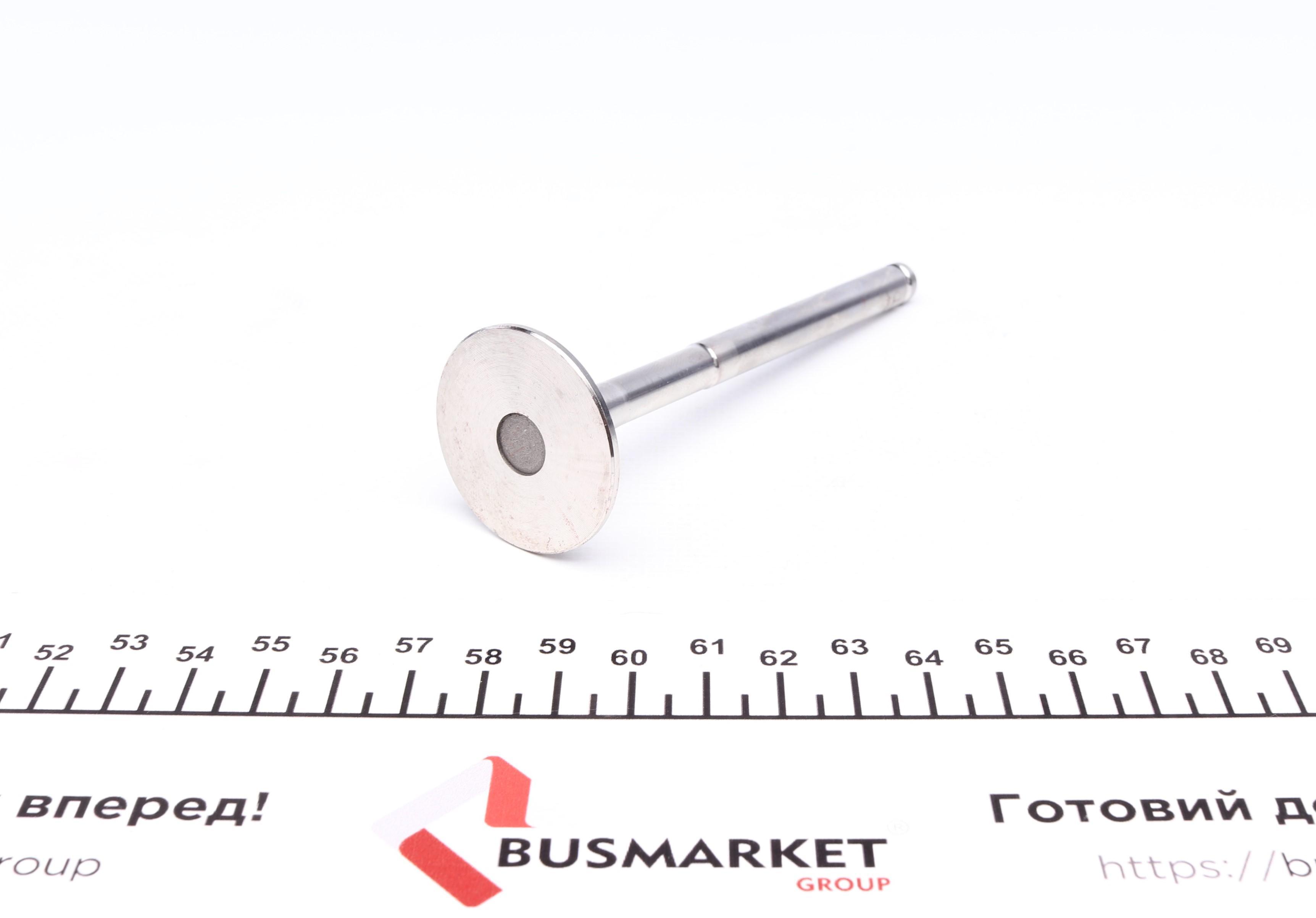 Клапан (впуск) Renault Kangoo 1.9D 97- (35x8x110.5) (вальцювання)