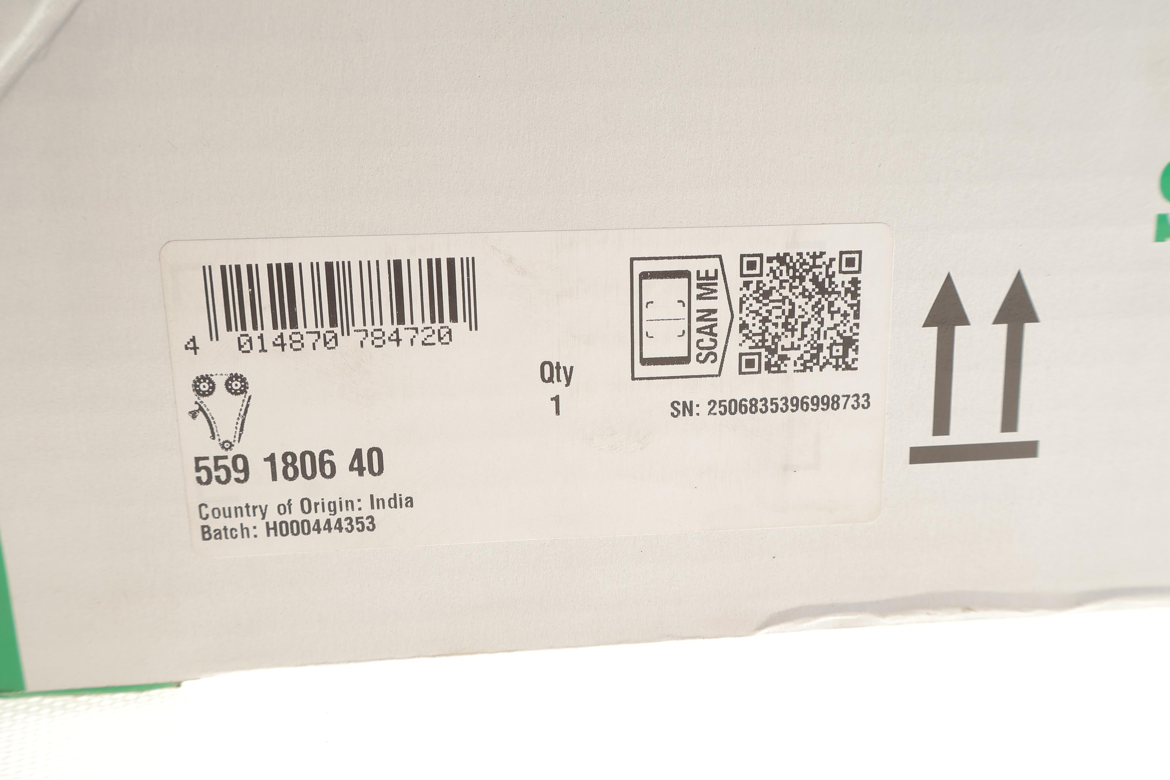 Комплект ланцюга ГРМ Ford Transit 2.0/2.4 DI 00-06