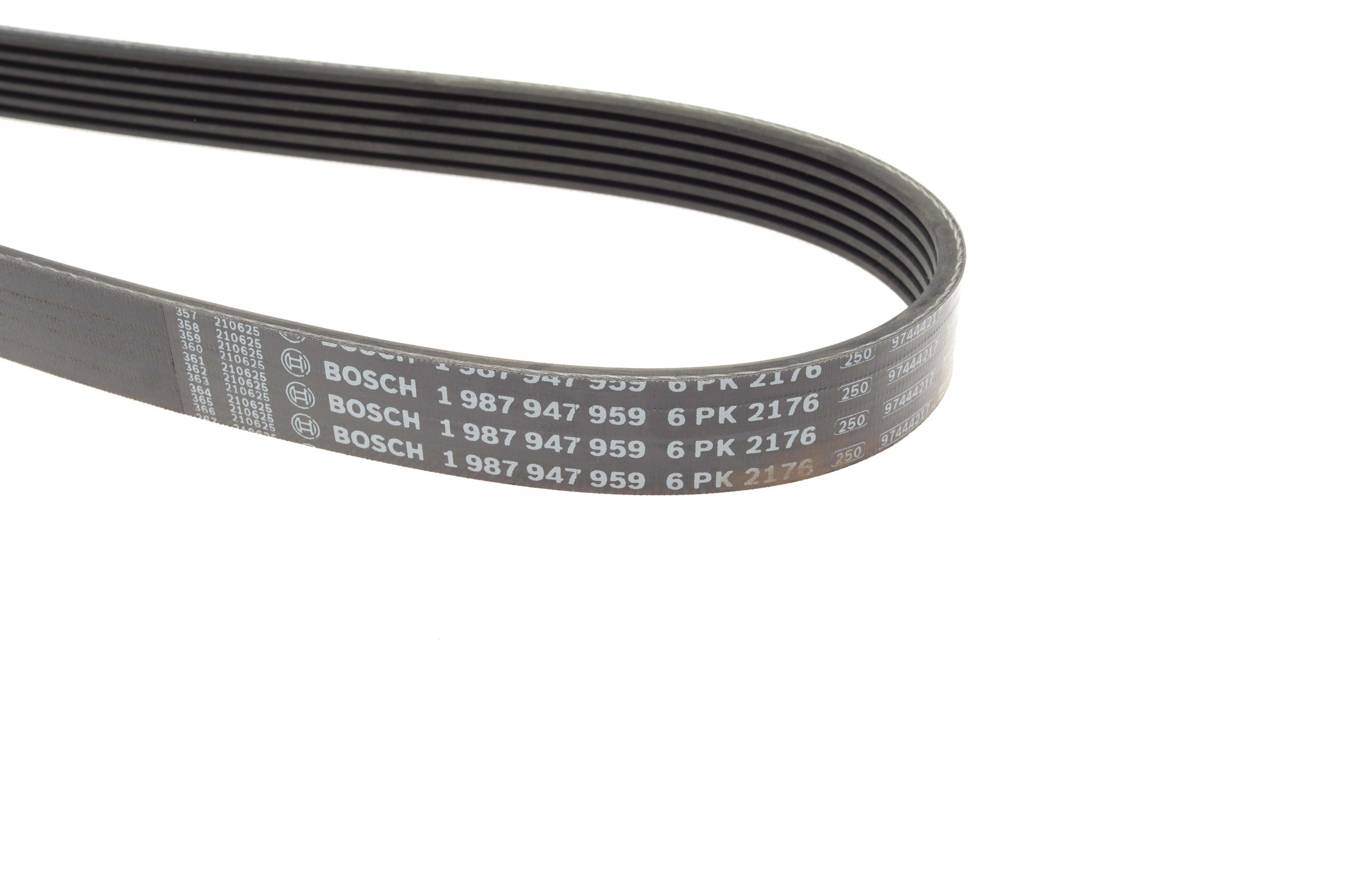 Ремінь генератора MB Vito OM611 (+AC) (6PK2176)